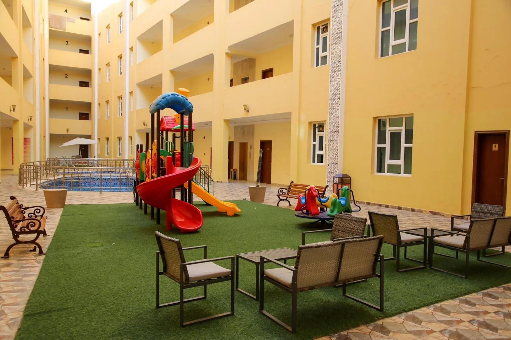 Children play ground in Park Complex