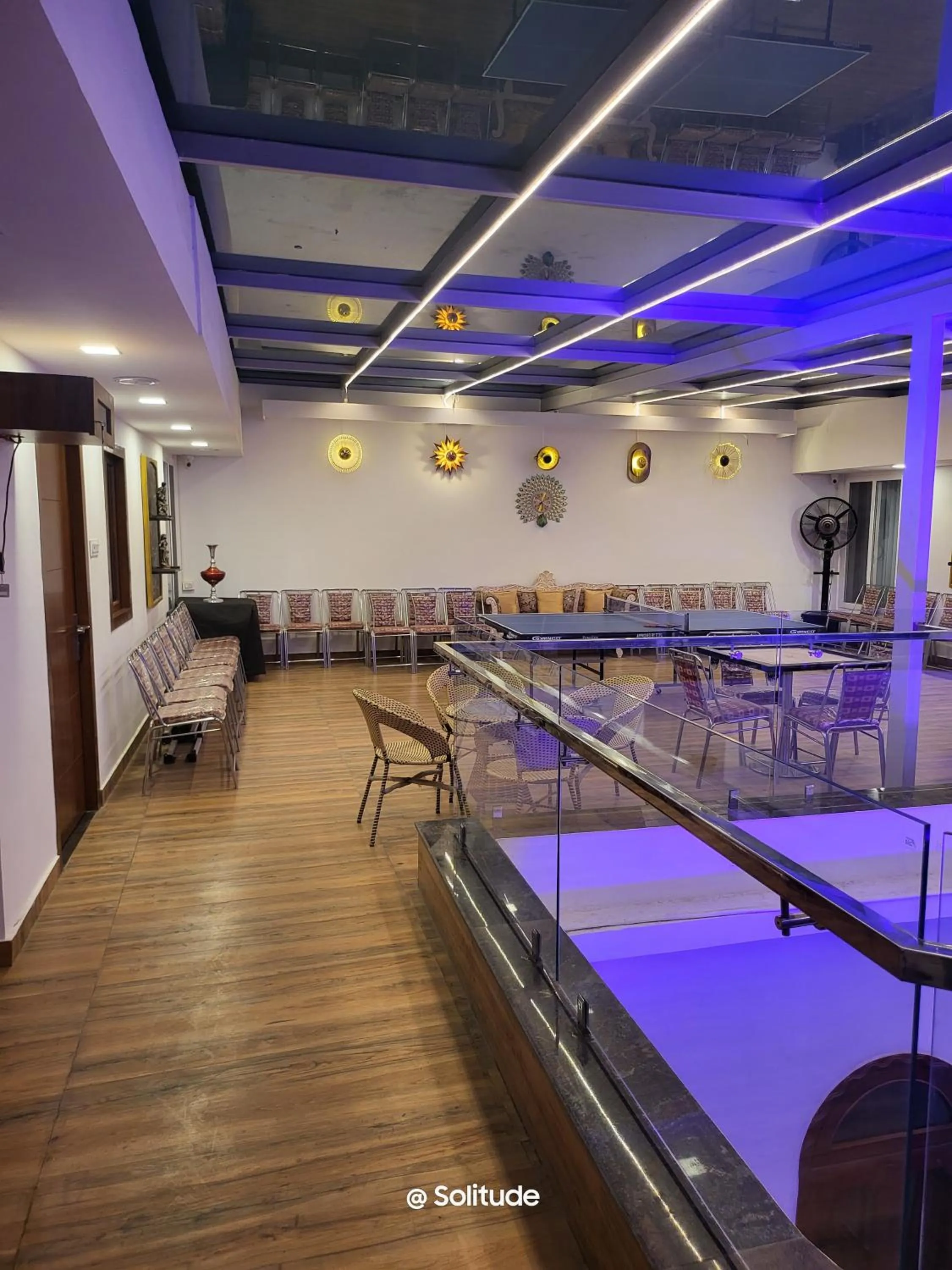 Table tennis in Solitude, The Boutique Hotel