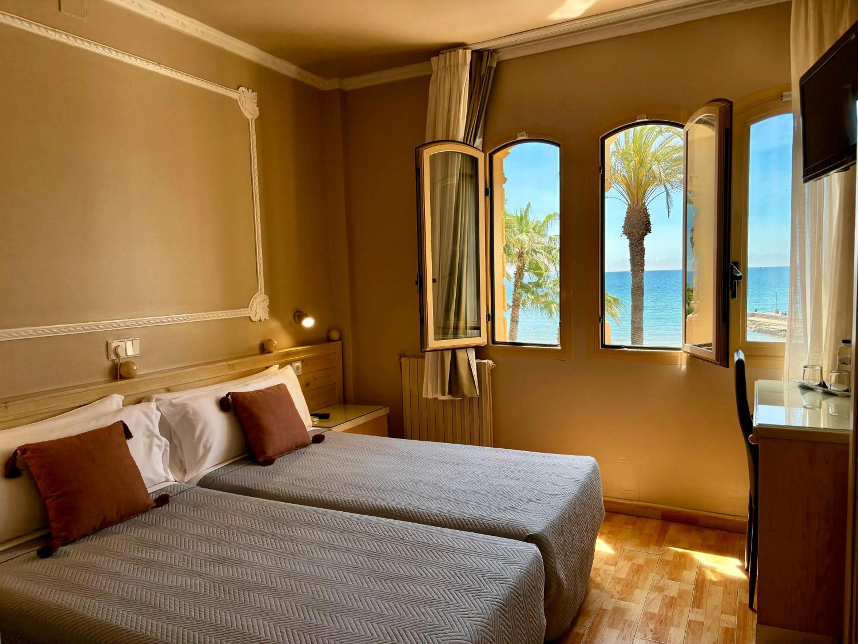 Bed in Hotel Celimar