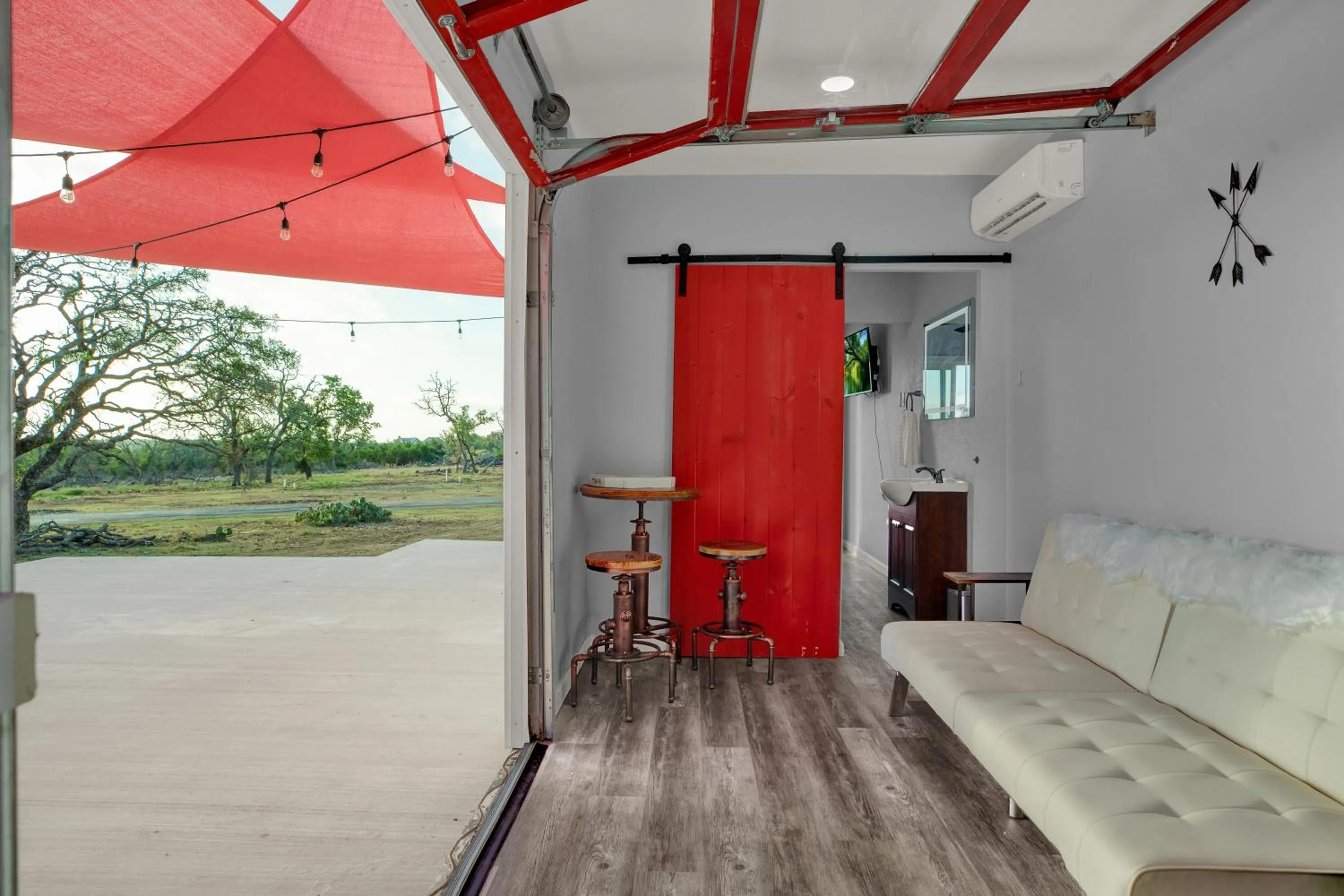 Patio in Best Little Fredericksburg Texas Bed And Breakfast