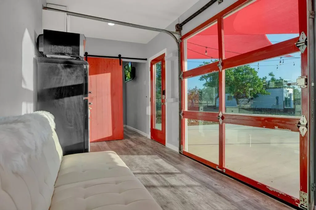 Patio in Best Little Fredericksburg Texas Bed And Breakfast