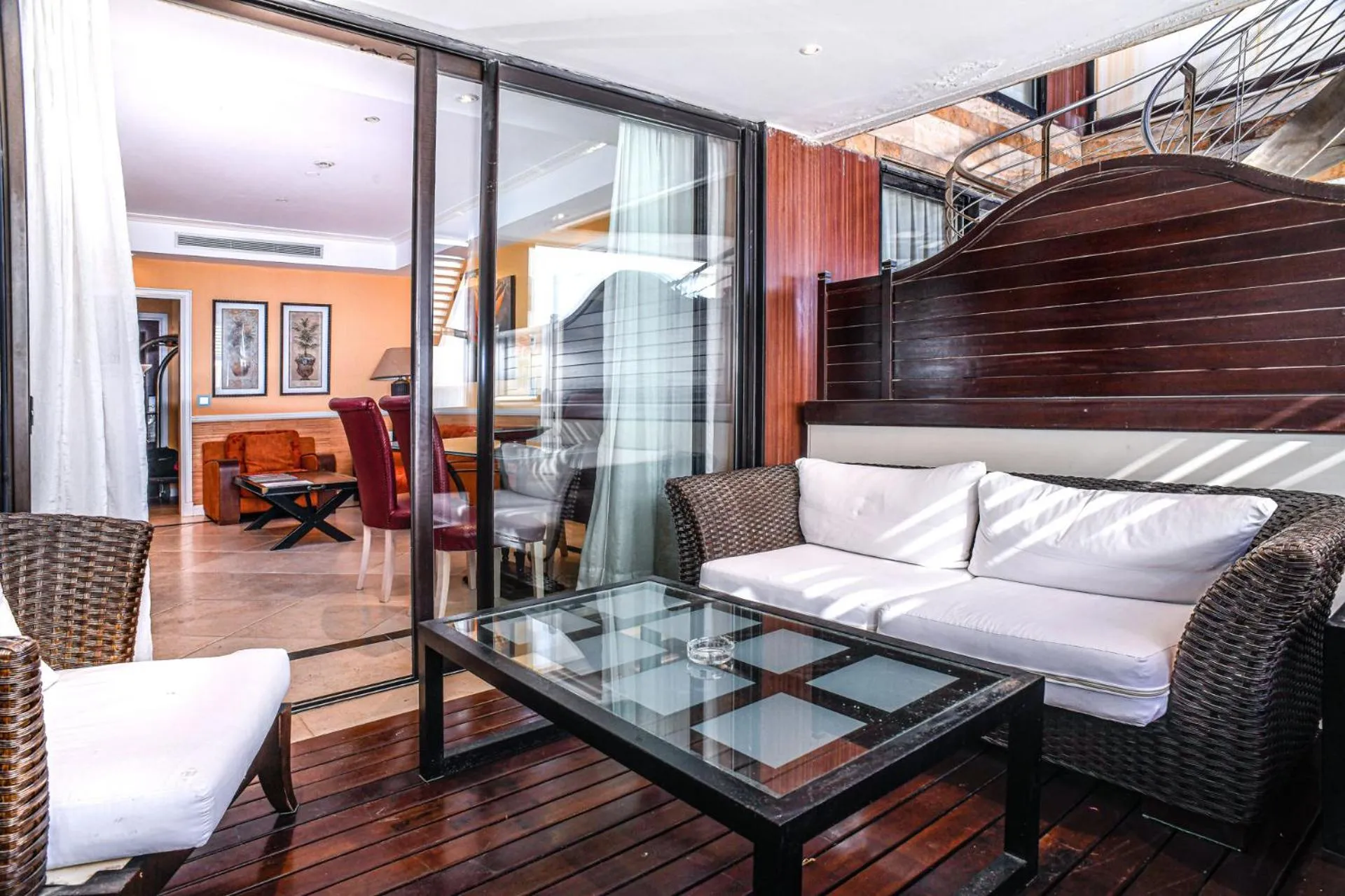 Balcony/Terrace in Gran Hotel Guadalpín Banus