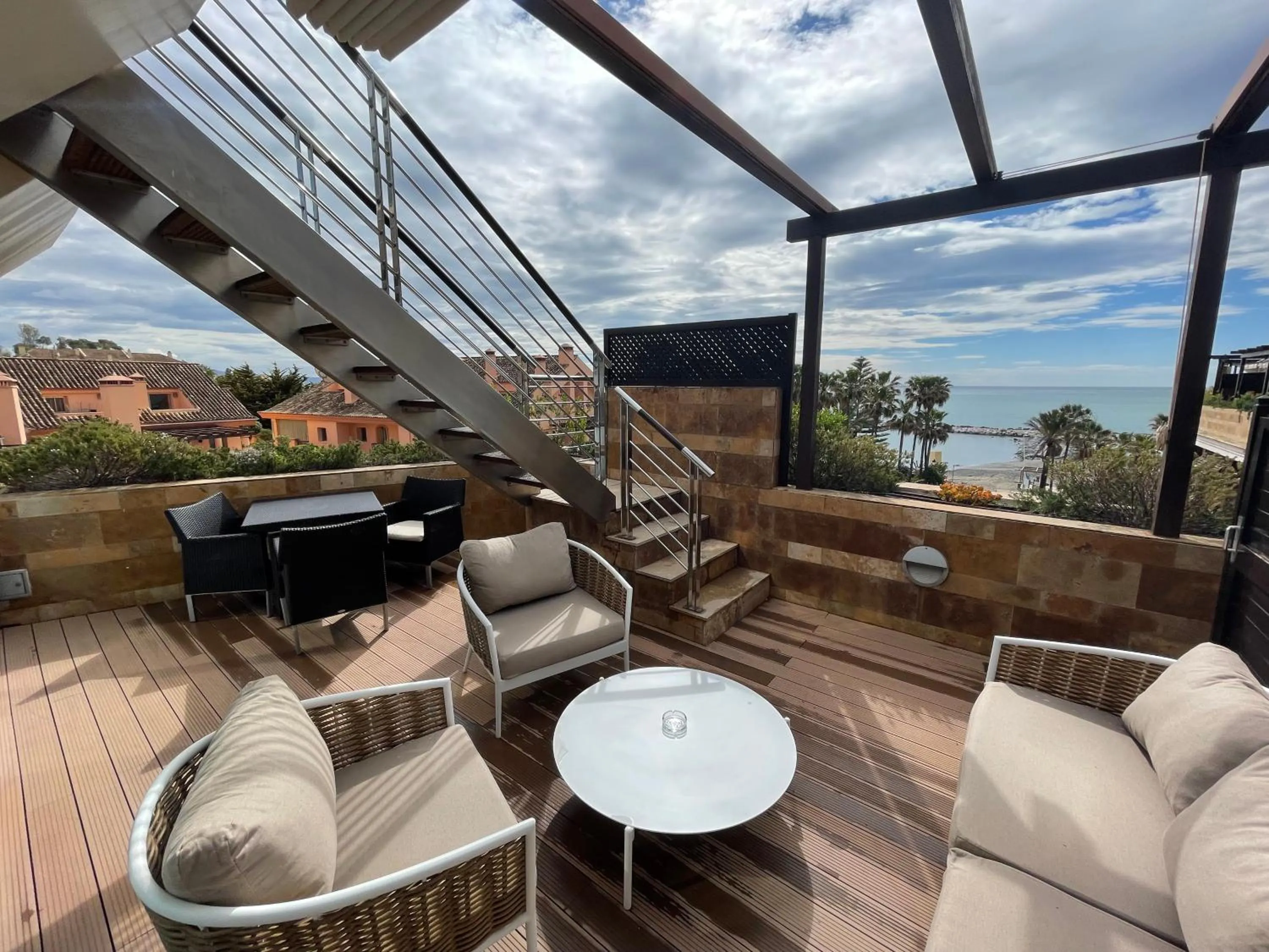 Balcony/Terrace in Gran Hotel Guadalpín Banus