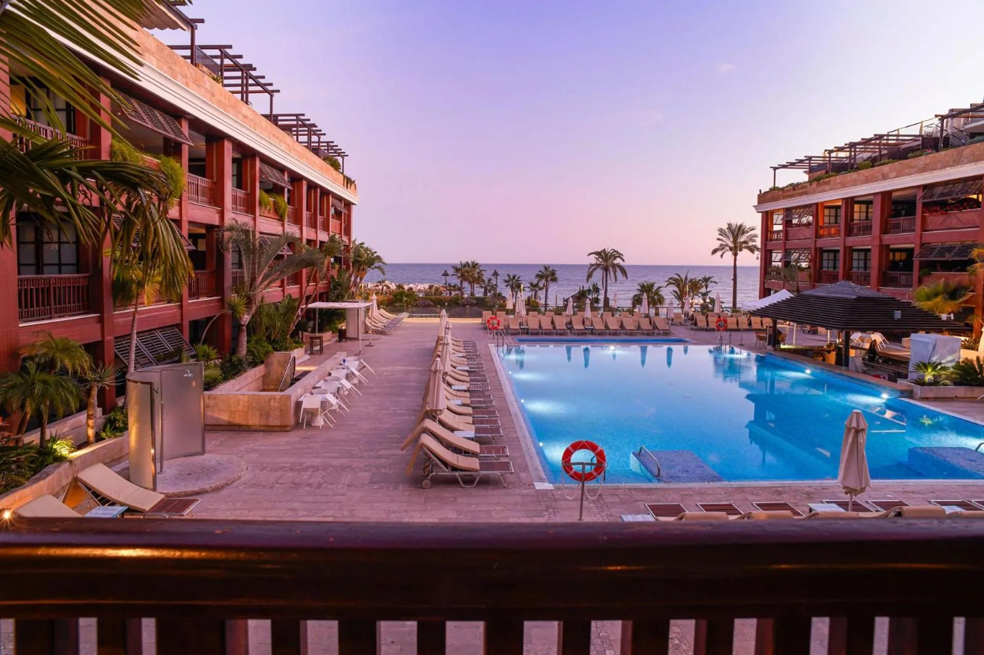 Sea view in Gran Hotel Guadalpín Banus