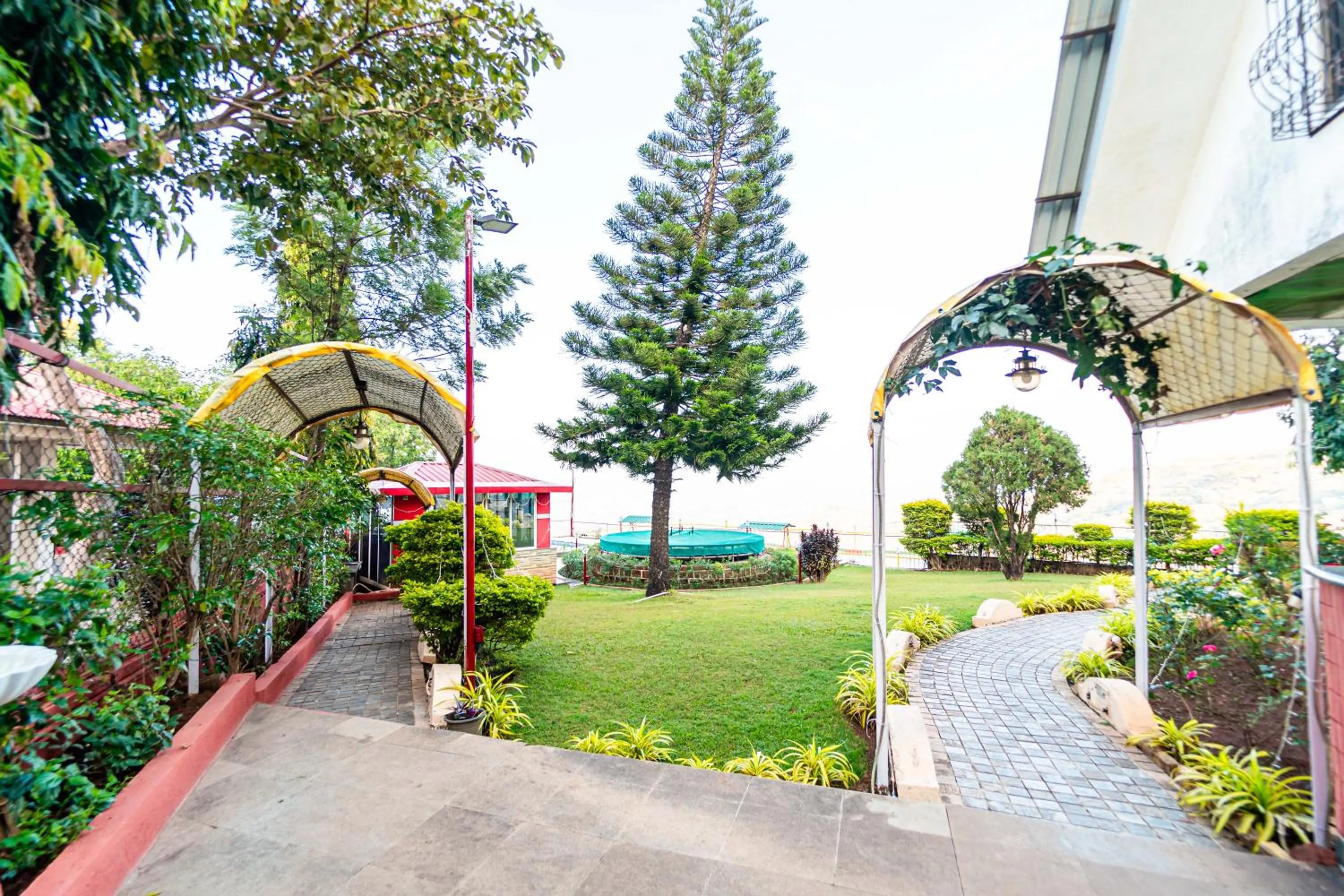 Property building in Treebo Raval Resort with Valley View