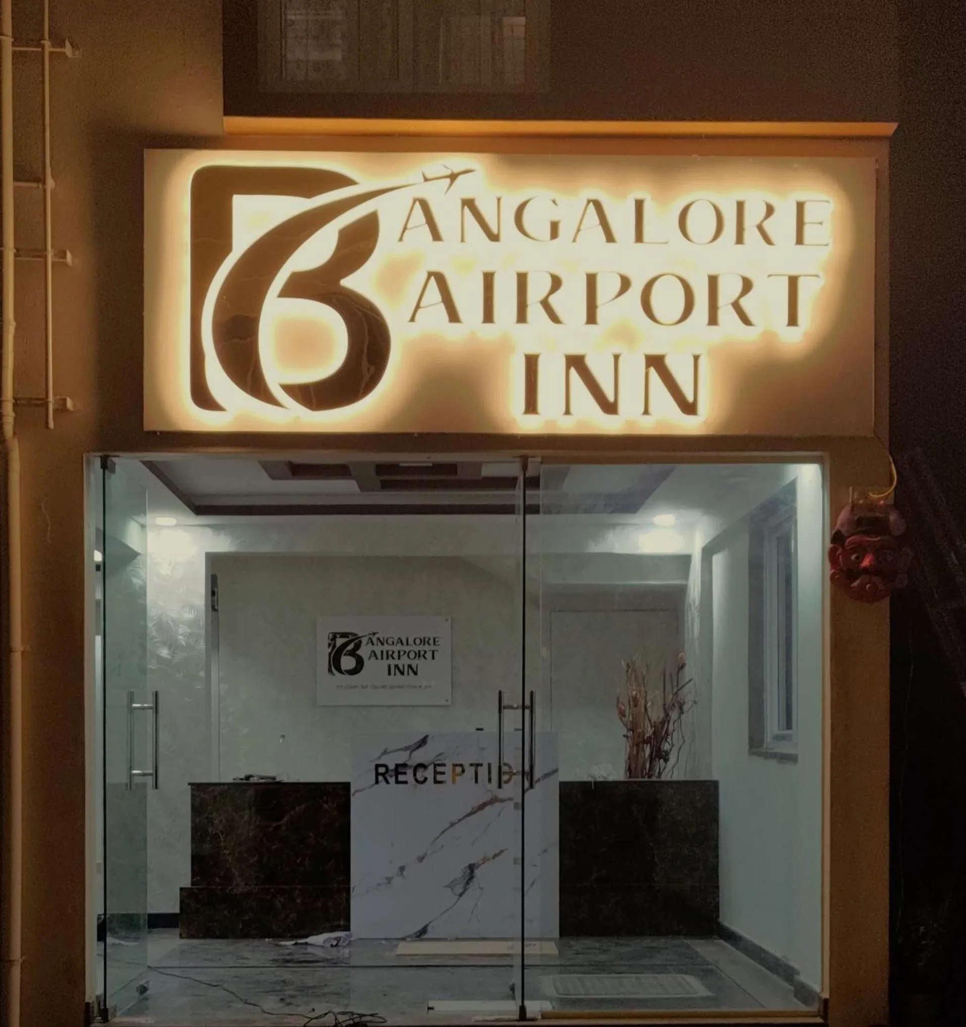 Property building in Hotel Bangalore Airport Inn, Near kempegowda Airport, Airport Pickup & Drop Available 24X7