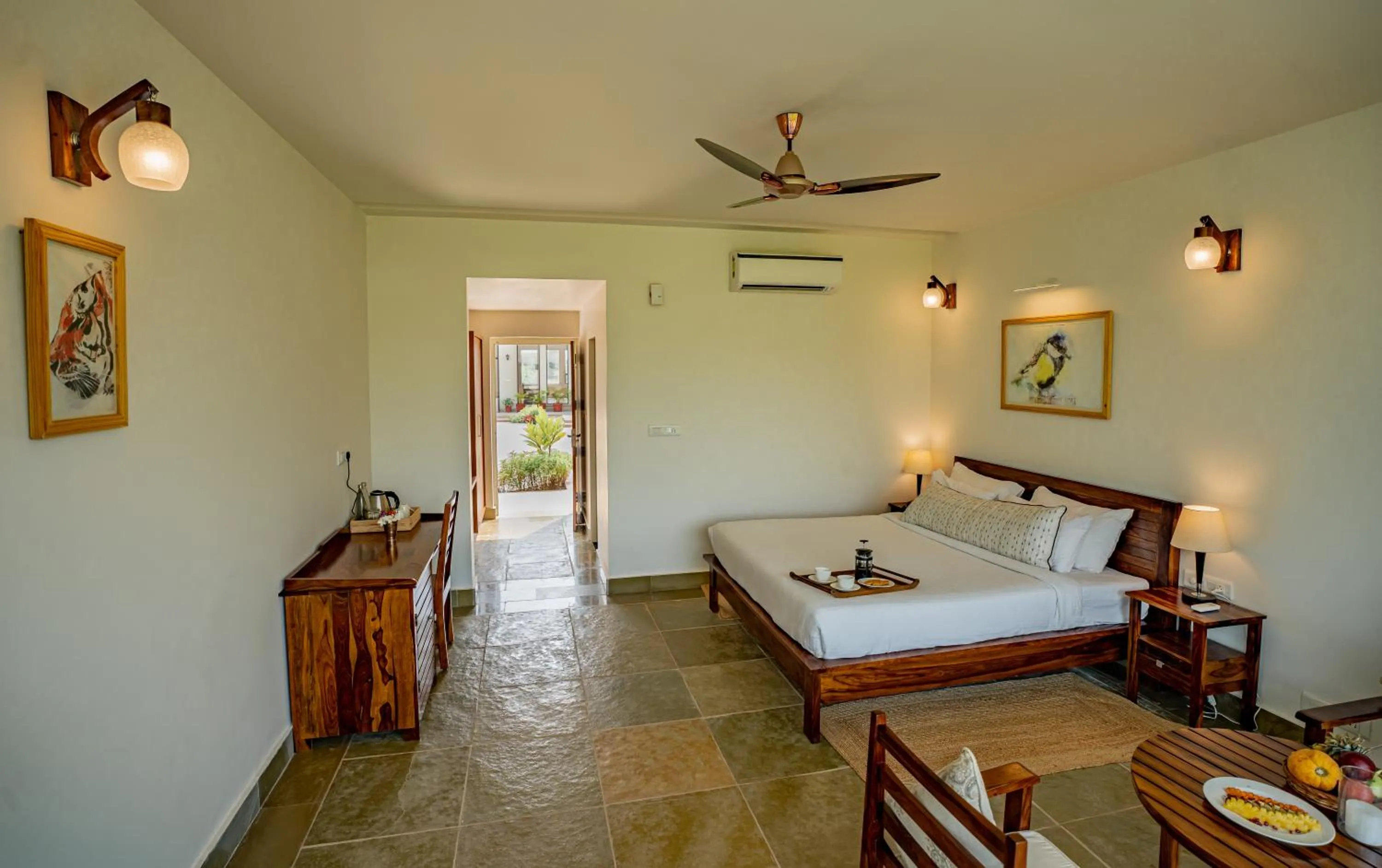 Photo of the whole room, Bed in Guldaar Sariska - A luxury Forest Resort