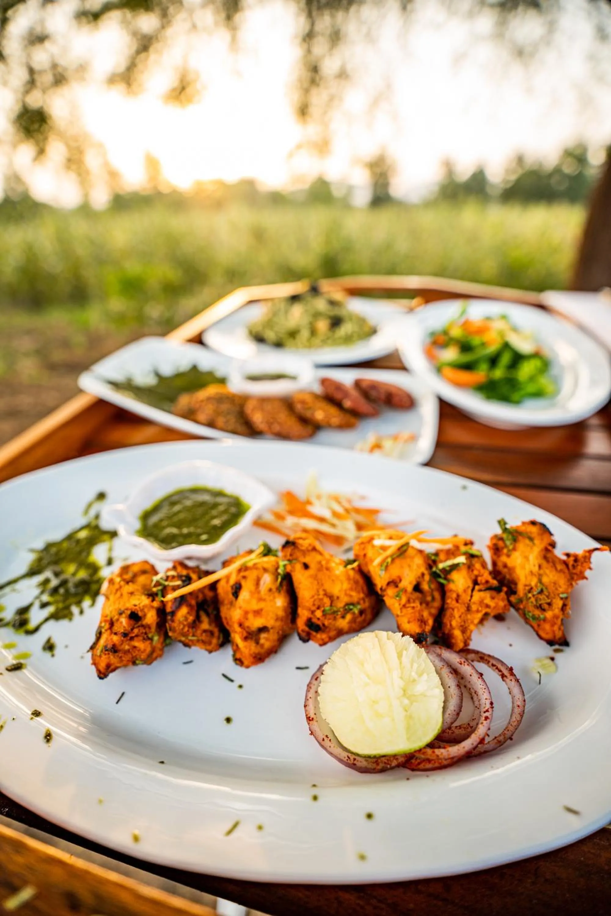 Breakfast in Guldaar Sariska - A luxury Forest Resort