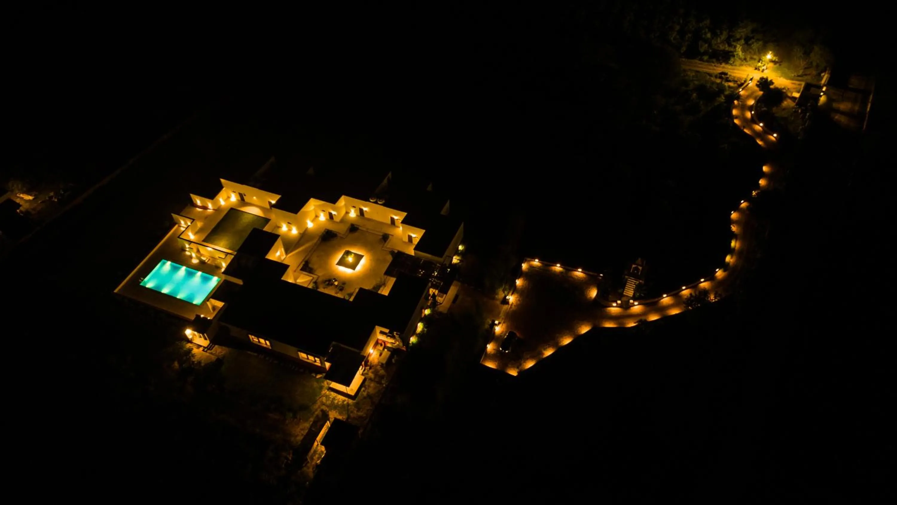 Night in Guldaar Sariska - A luxury Forest Resort