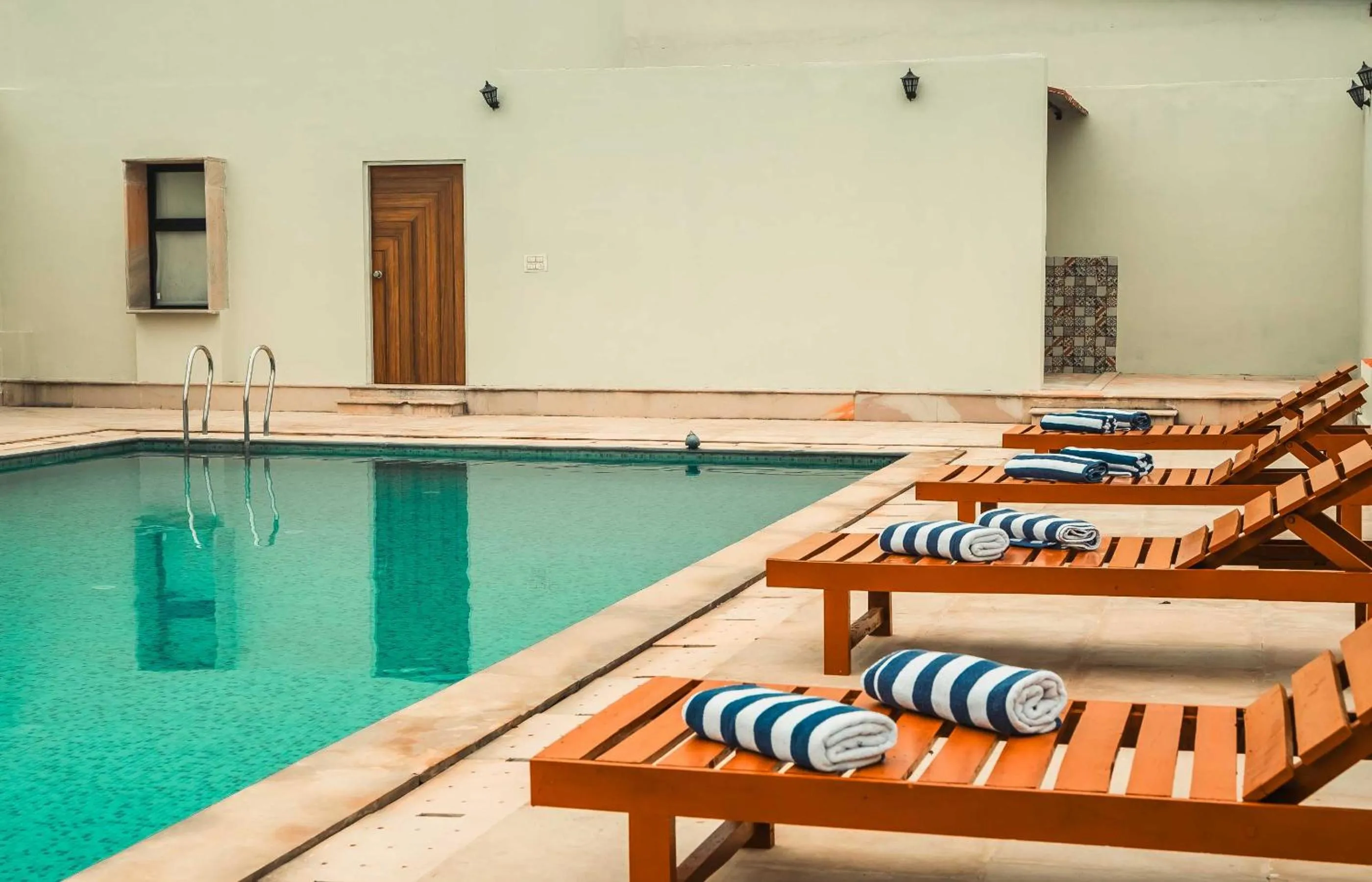 Swimming pool in Guldaar Sariska - A luxury Forest Resort
