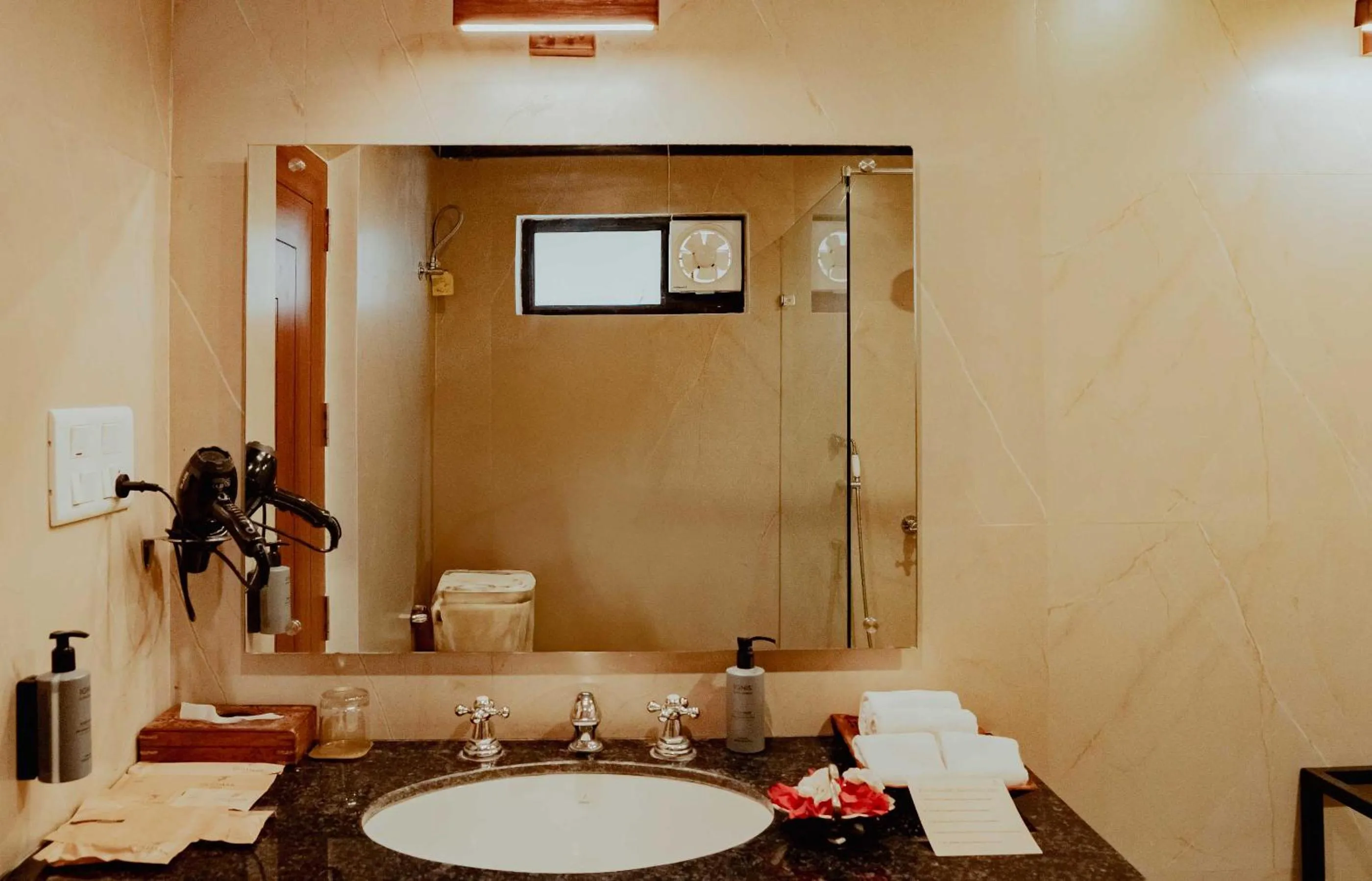 Bathroom in Guldaar Sariska - A luxury Forest Resort