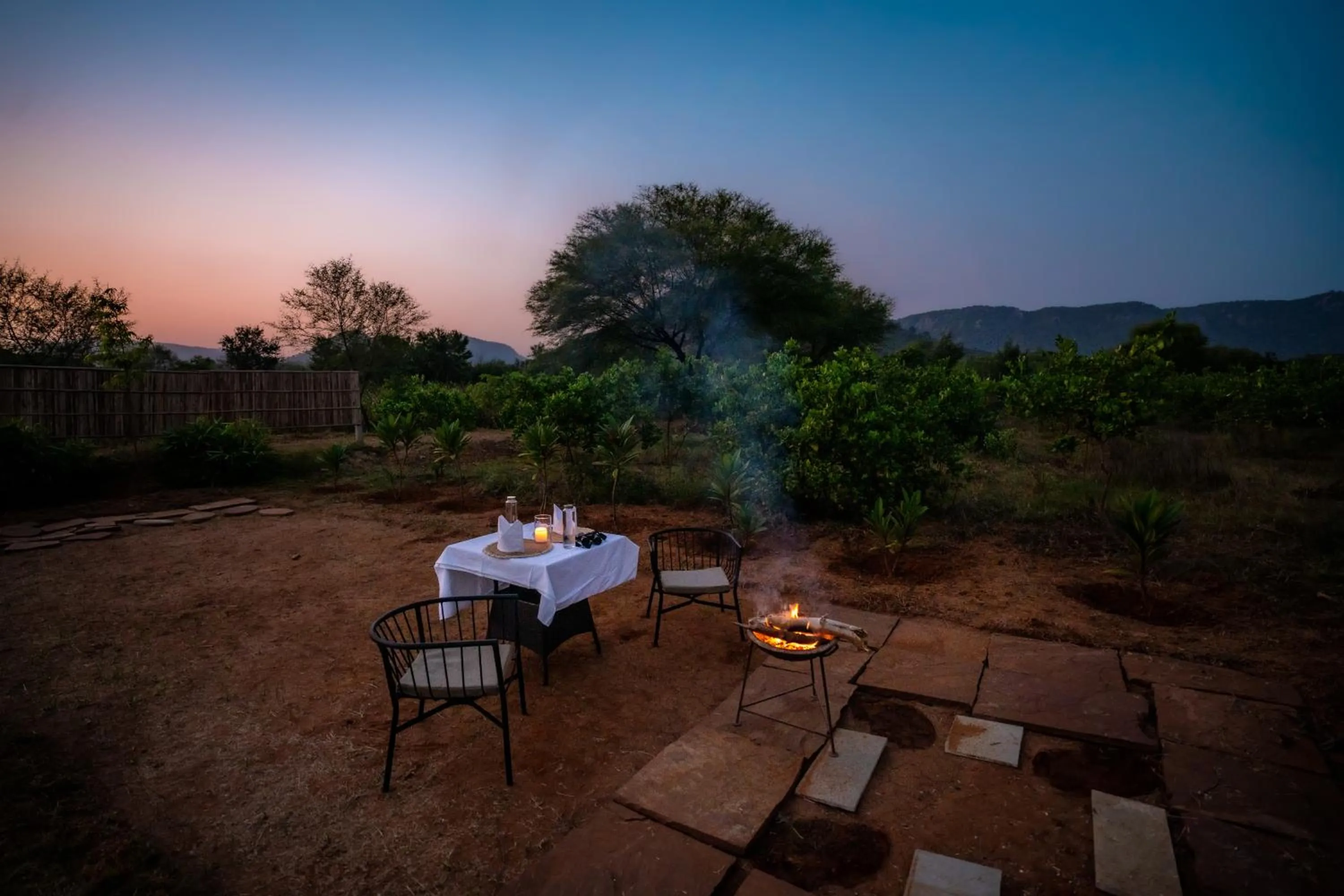 Restaurant/places to eat in Guldaar Sariska - A luxury Forest Resort