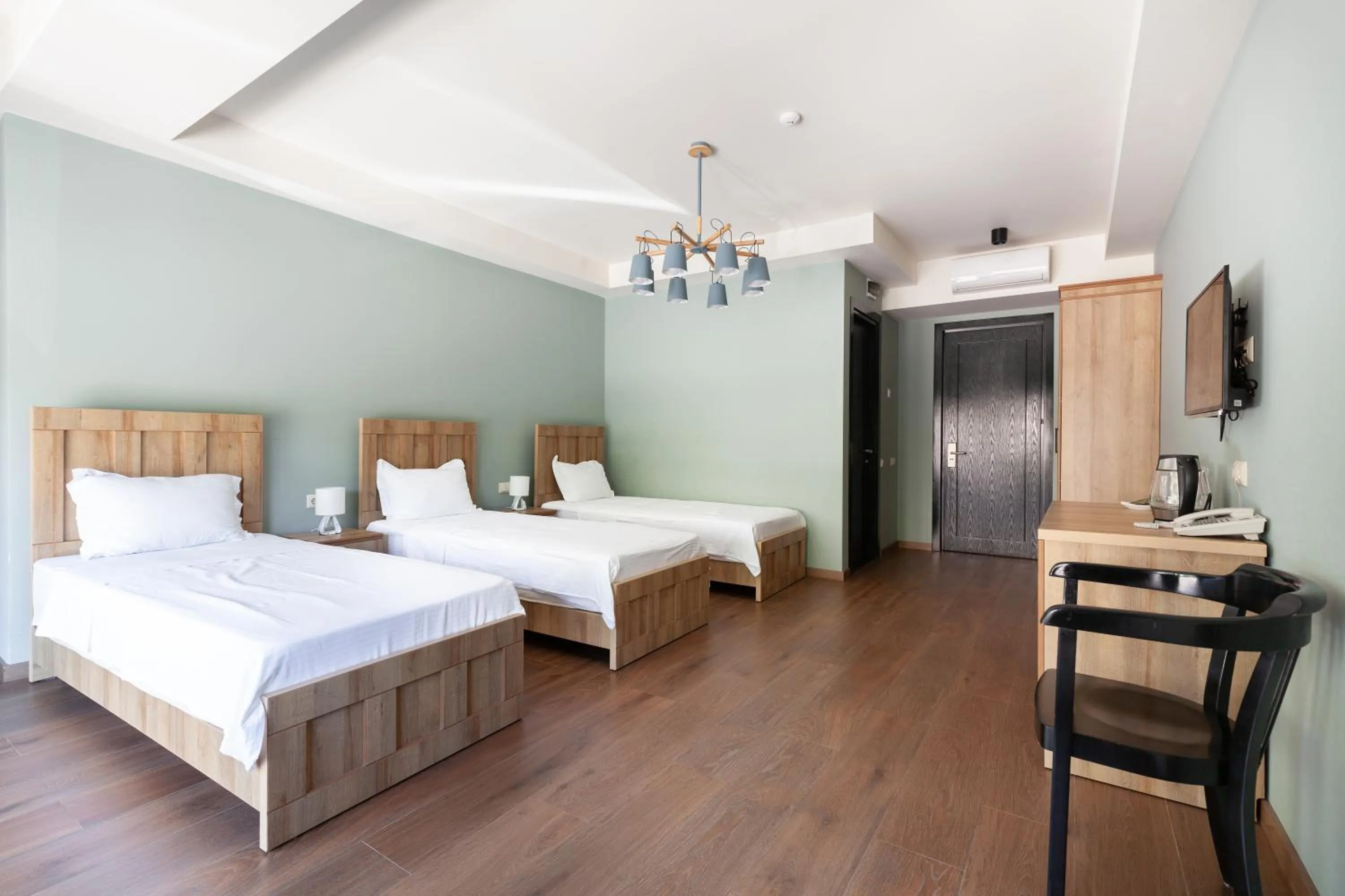 Bed in Hotel InnDigo in Kutaisi