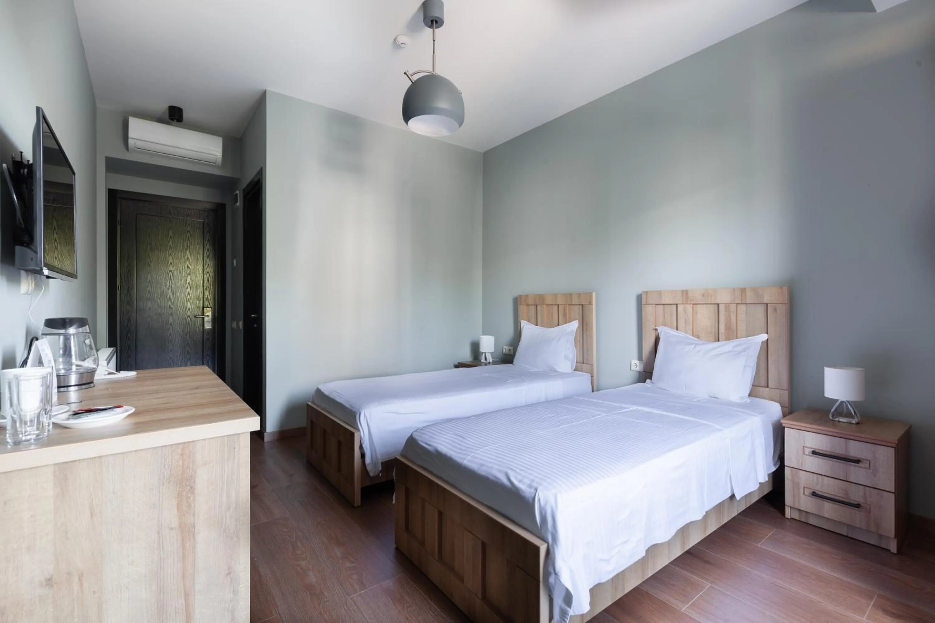 Bed in Hotel InnDigo in Kutaisi