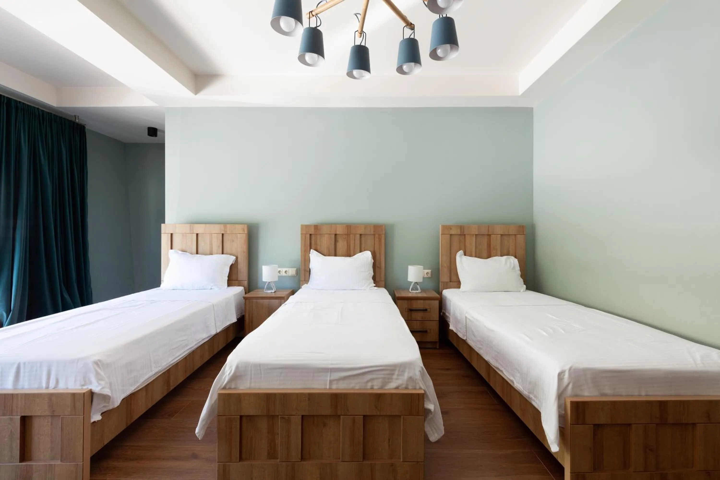 Bed in Hotel InnDigo in Kutaisi