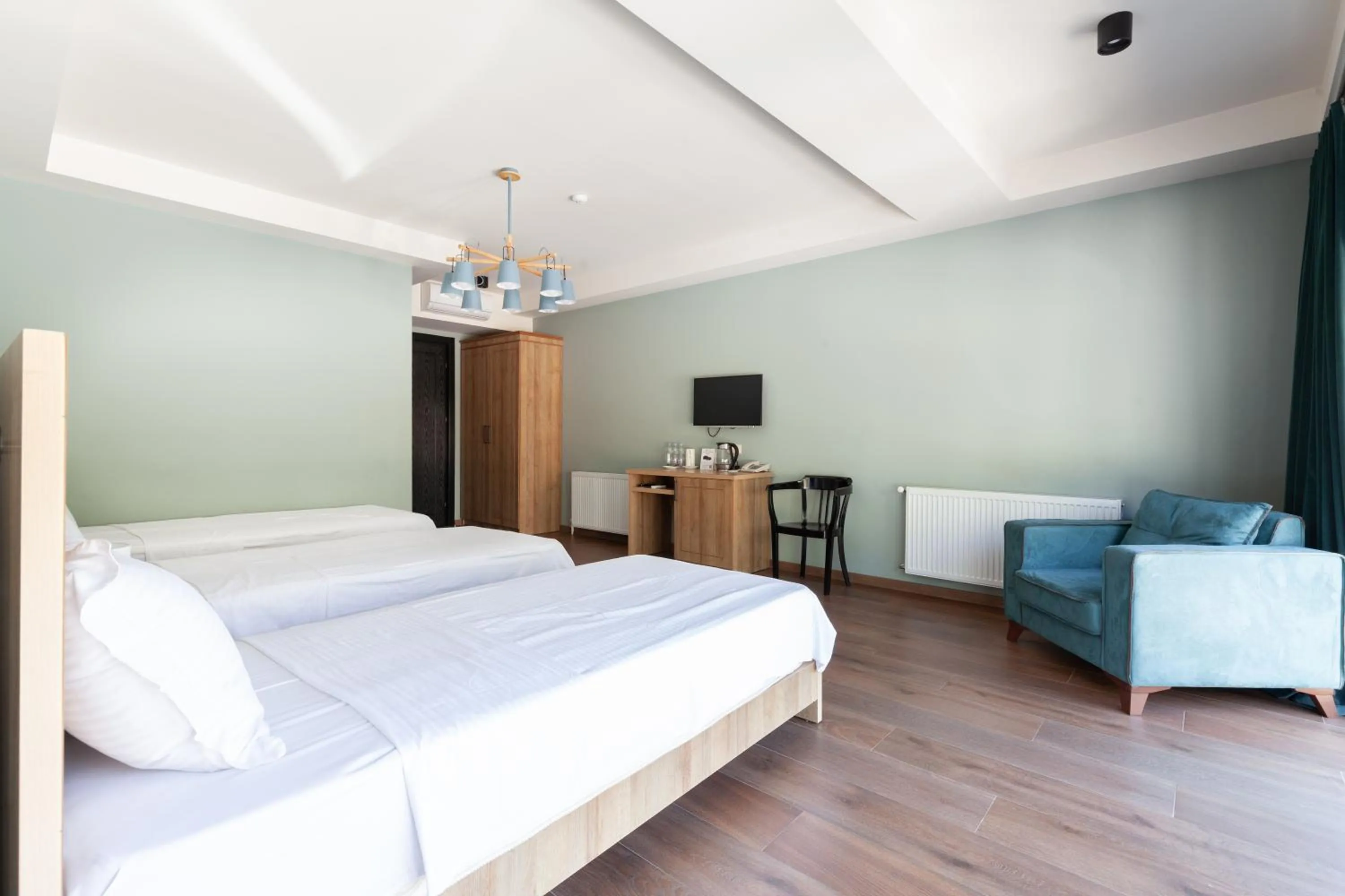 Bed in Hotel InnDigo in Kutaisi