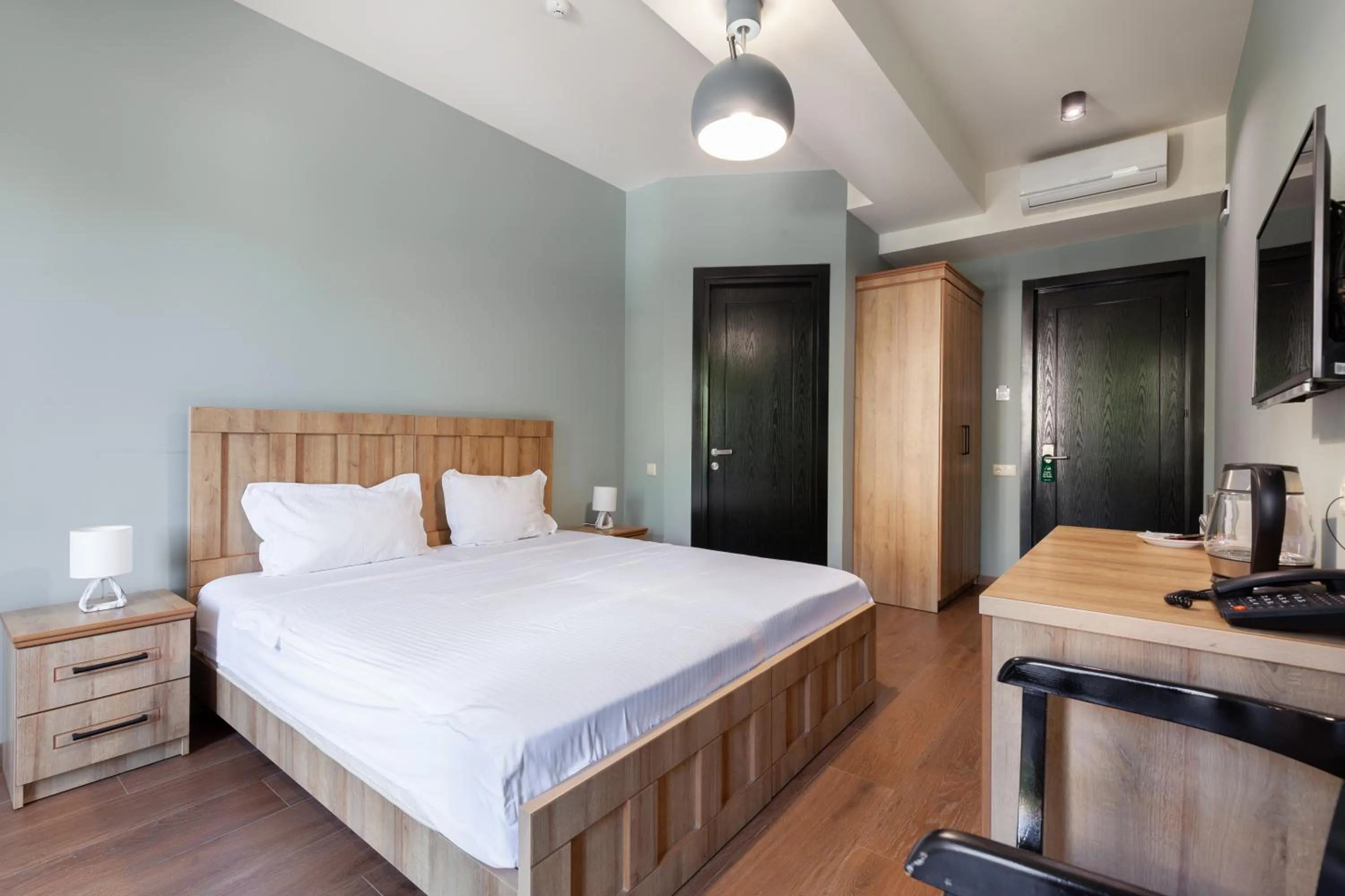 Bed in Hotel InnDigo in Kutaisi