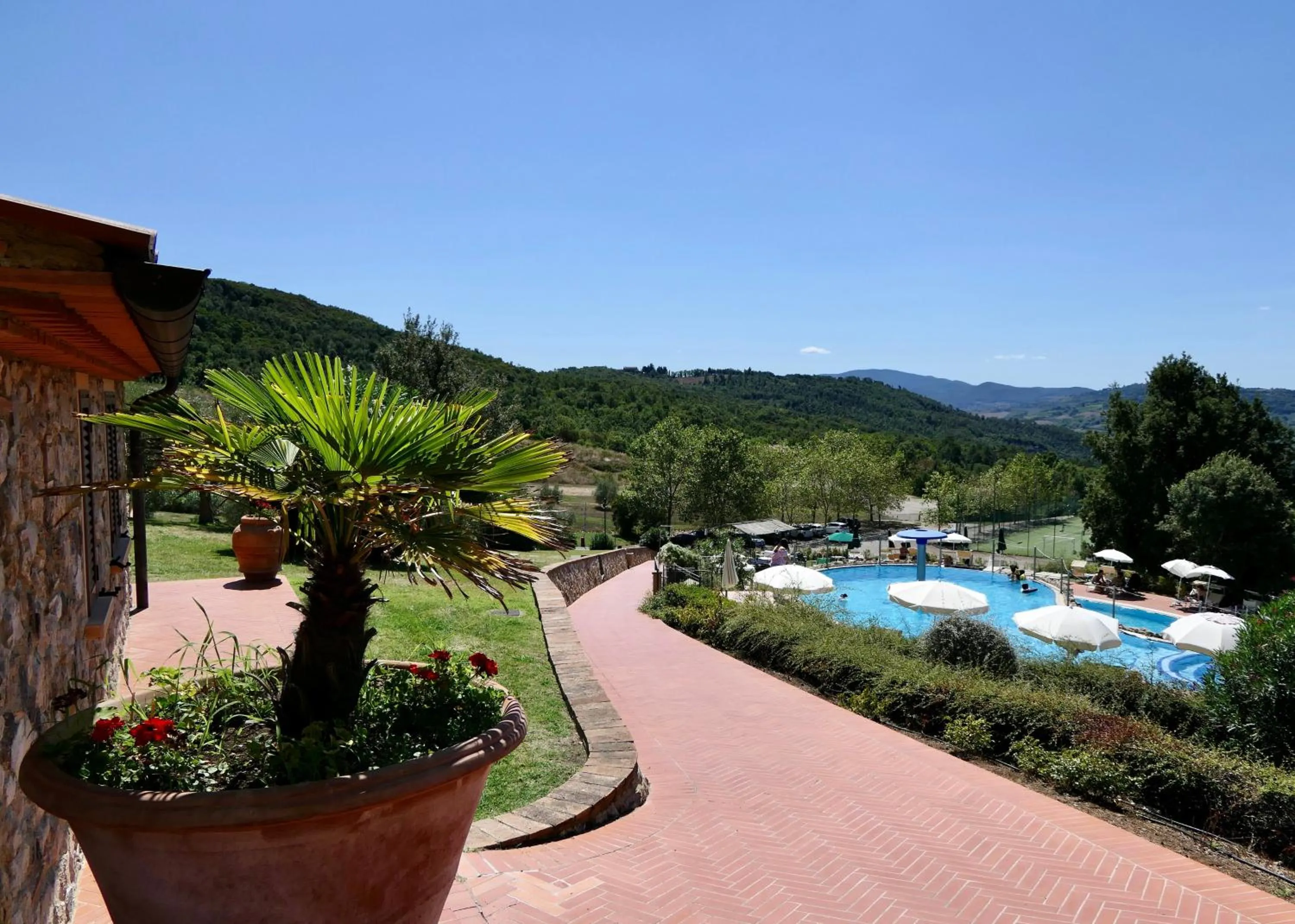 View (from property/room) in Resort Le Tegole