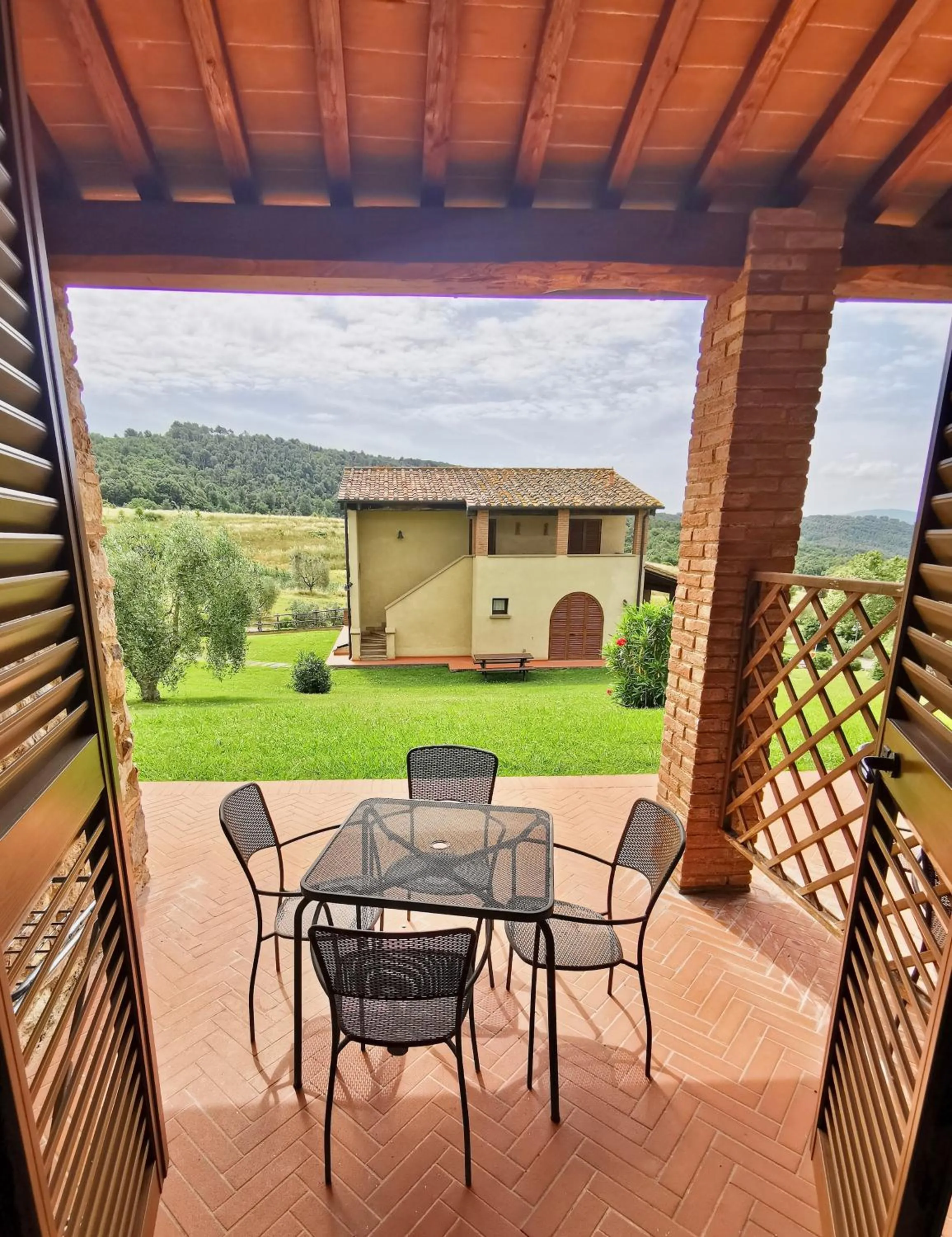 Patio in Resort Le Tegole