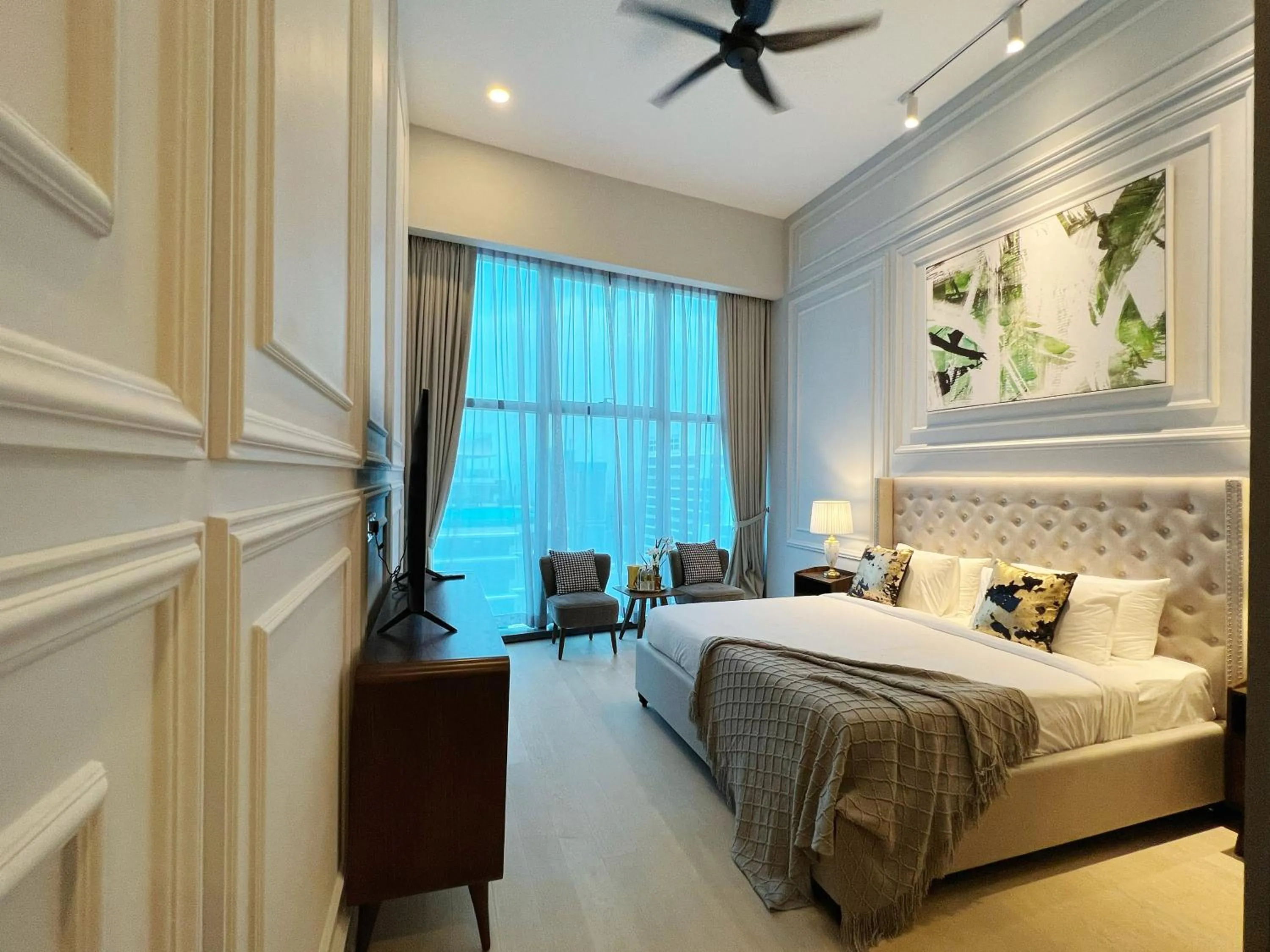 Bed in The Eaton Residences by Times 8