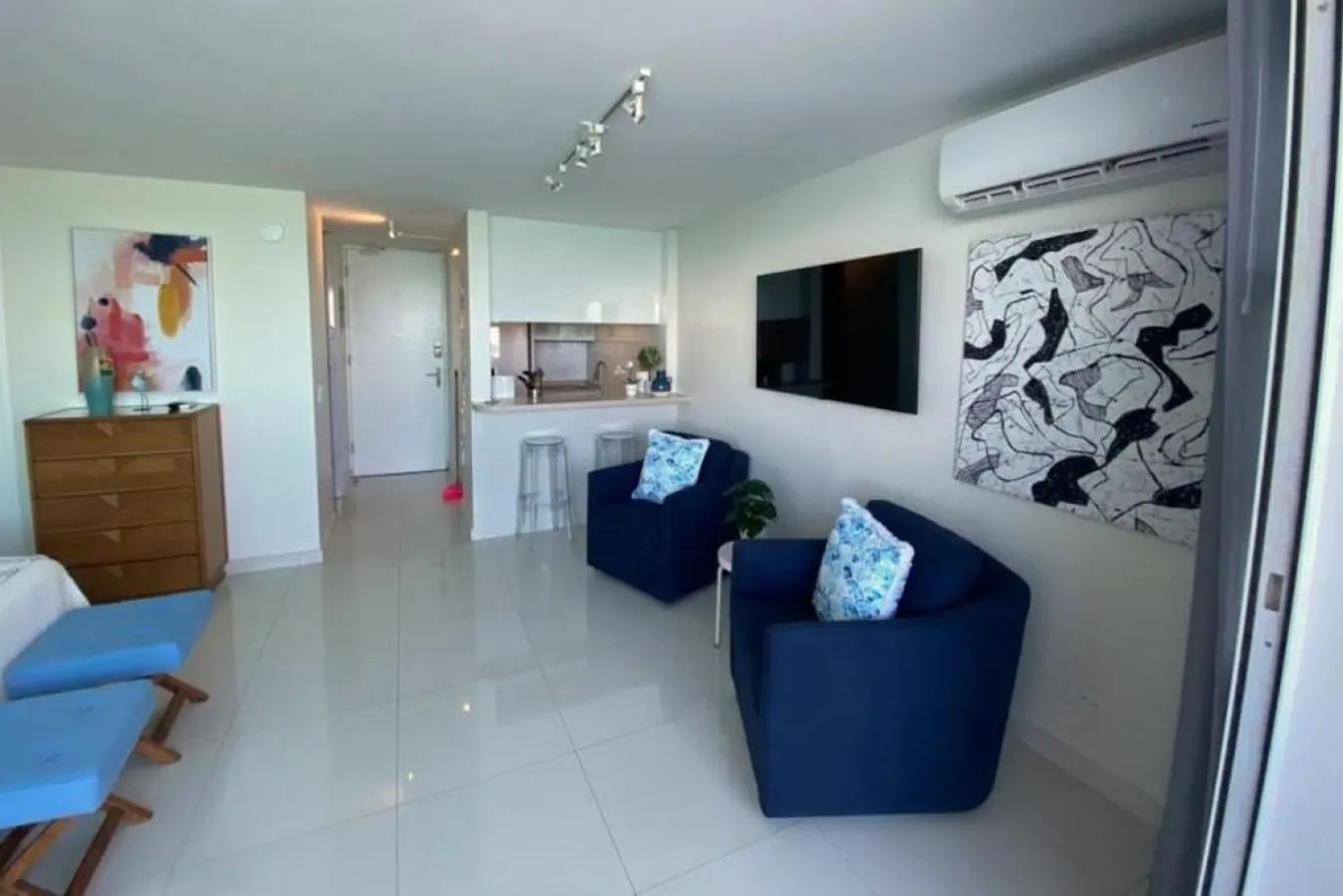 Seating area in KASA Terrace Studio Breathtaking Ocean Views