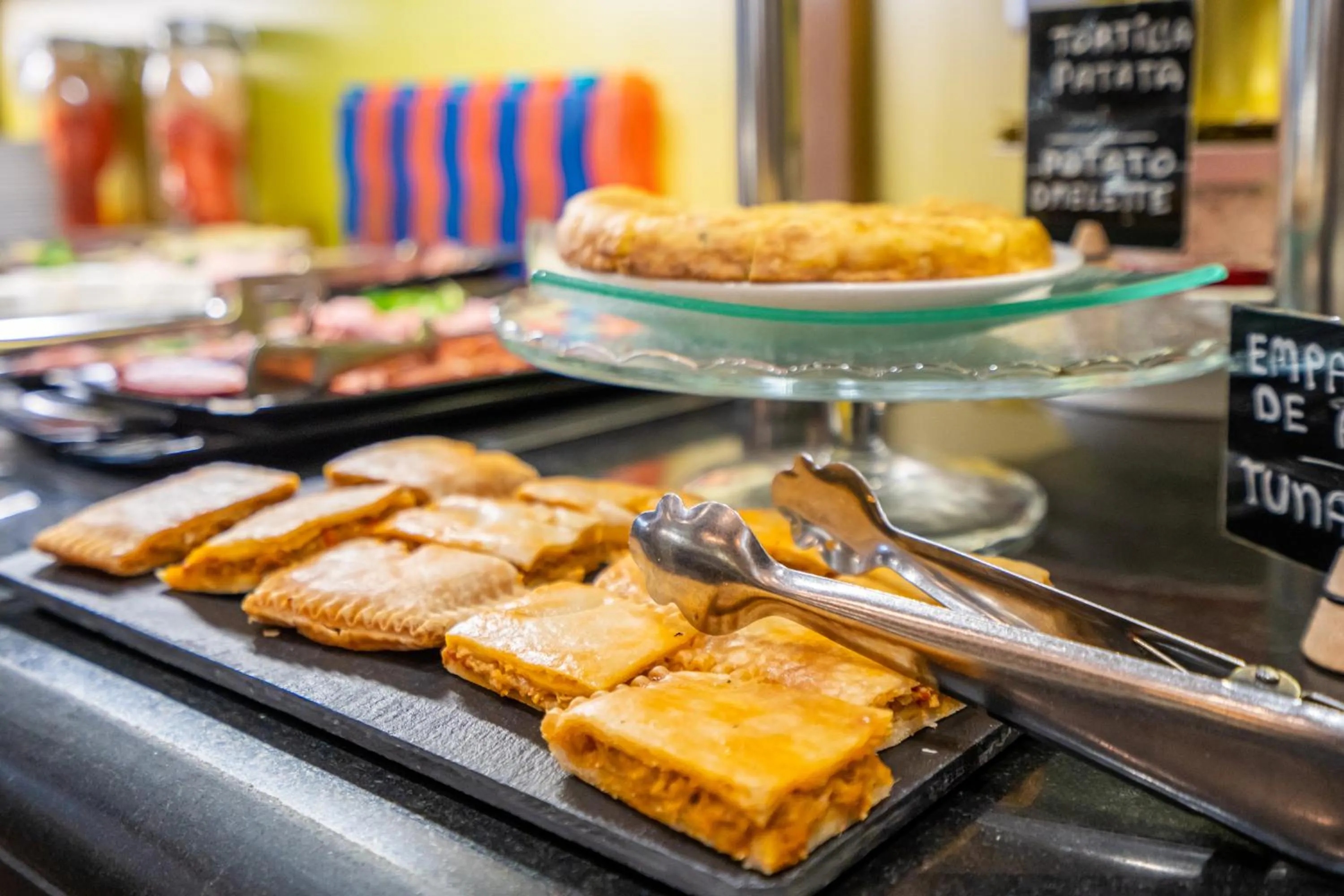 Buffet breakfast in Abba Rambla Hotel