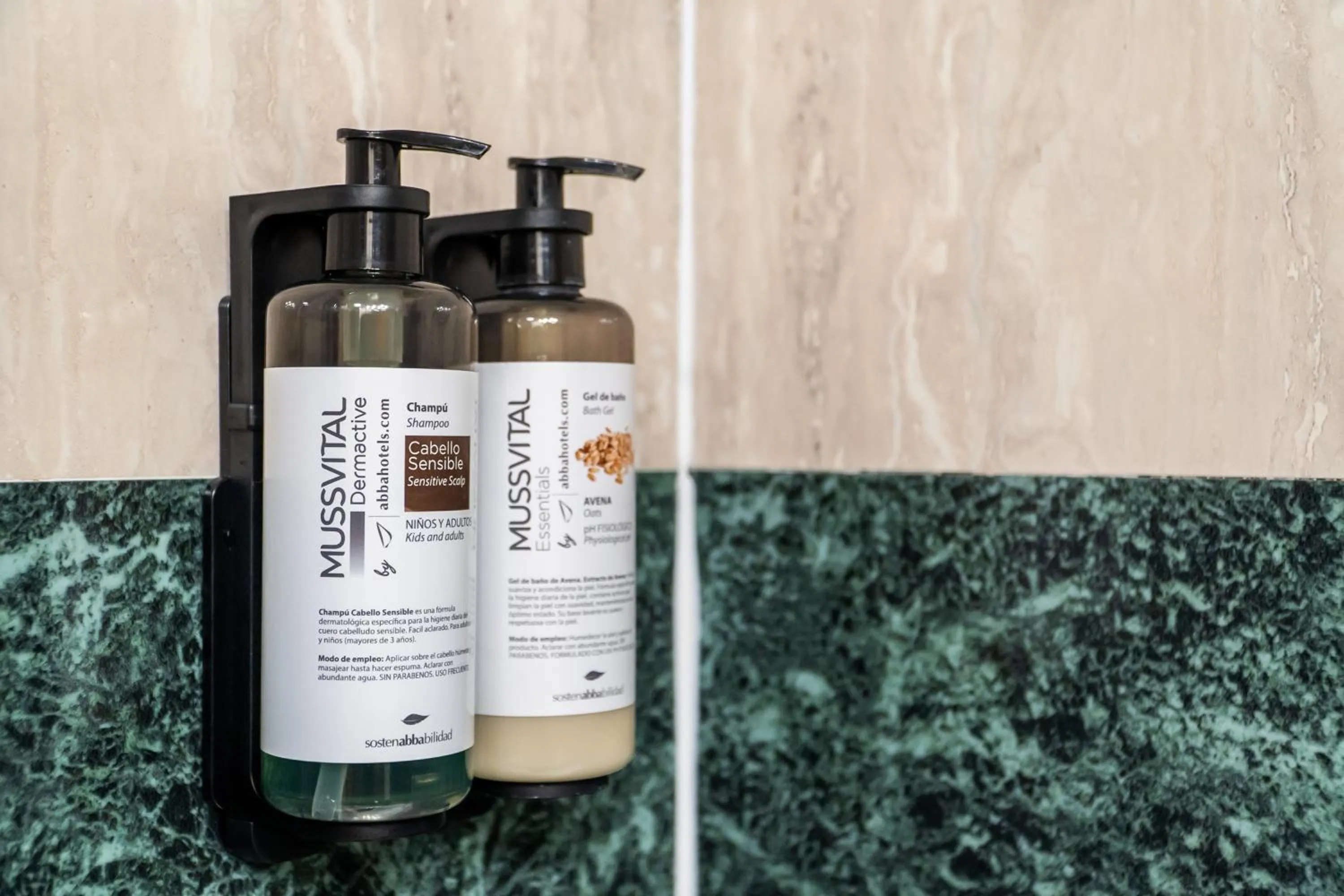 Bathroom in Abba Rambla Hotel