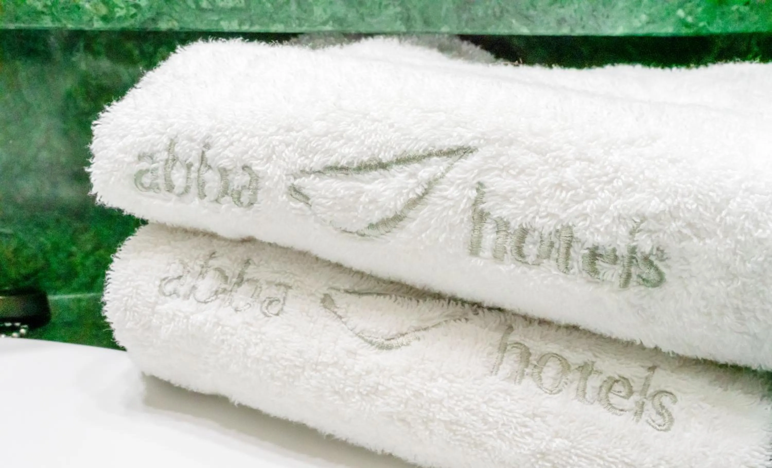 towels in Abba Rambla Hotel