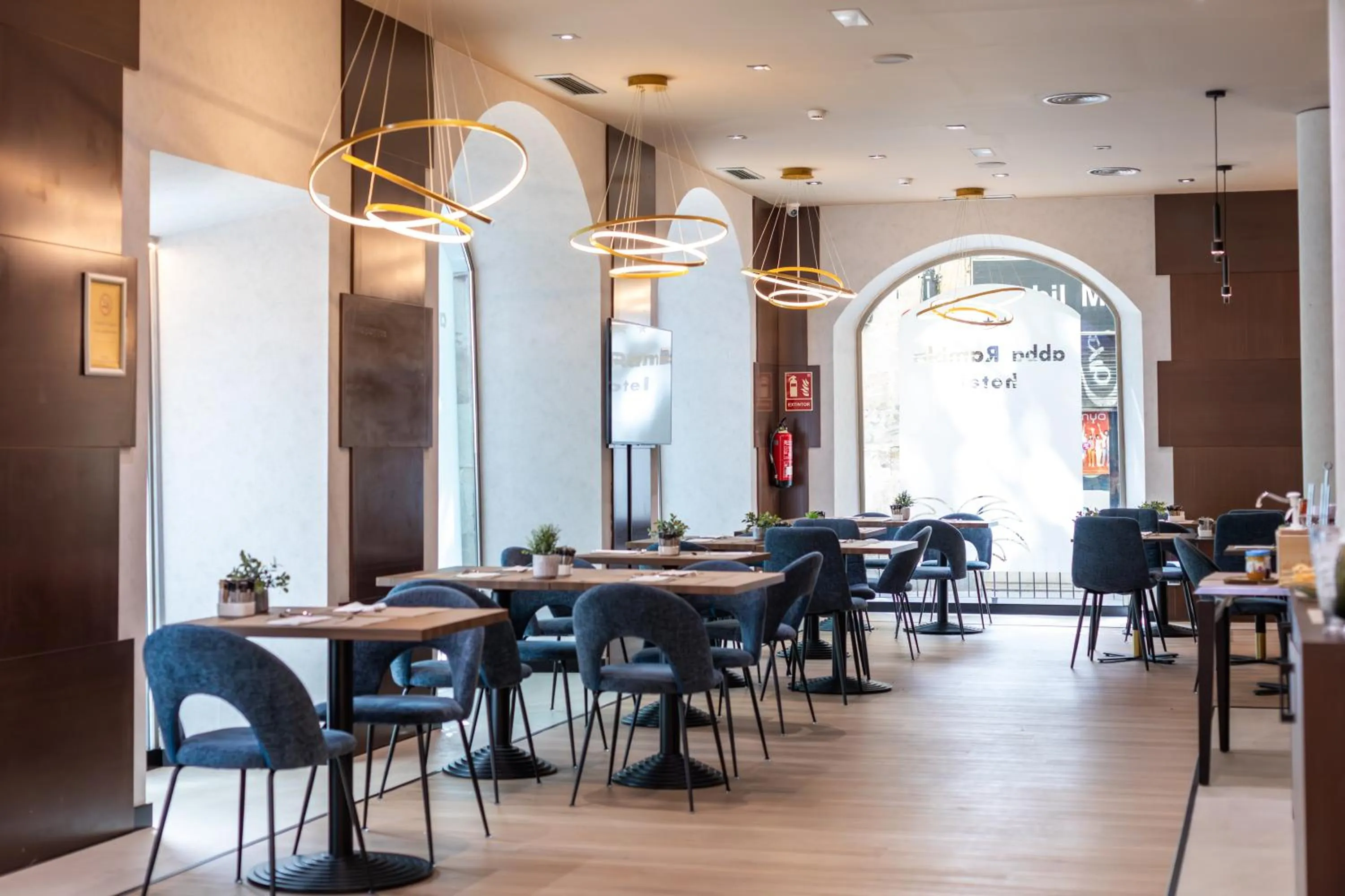 Buffet breakfast in Abba Rambla Hotel