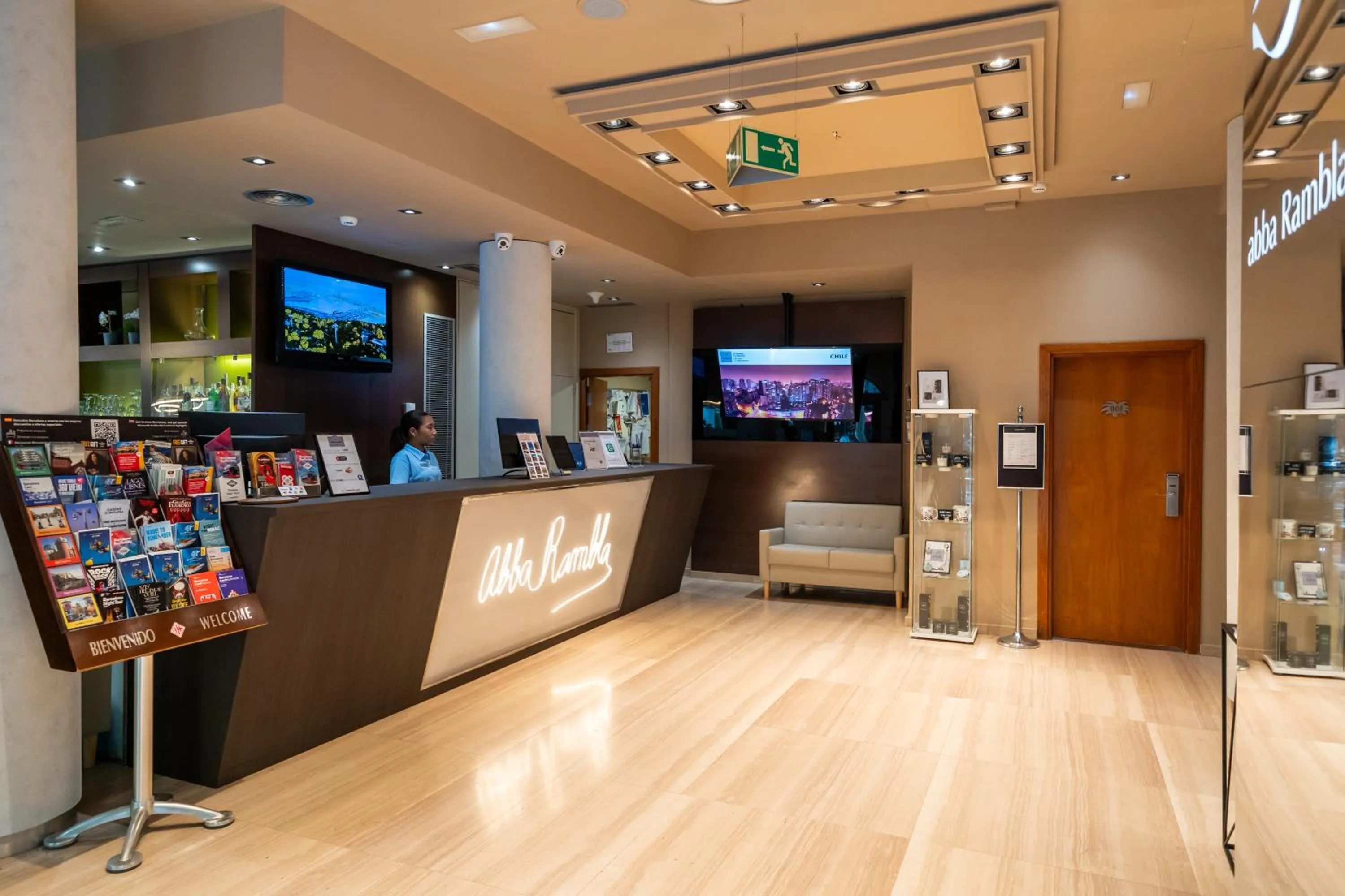 Lobby or reception in Abba Rambla Hotel