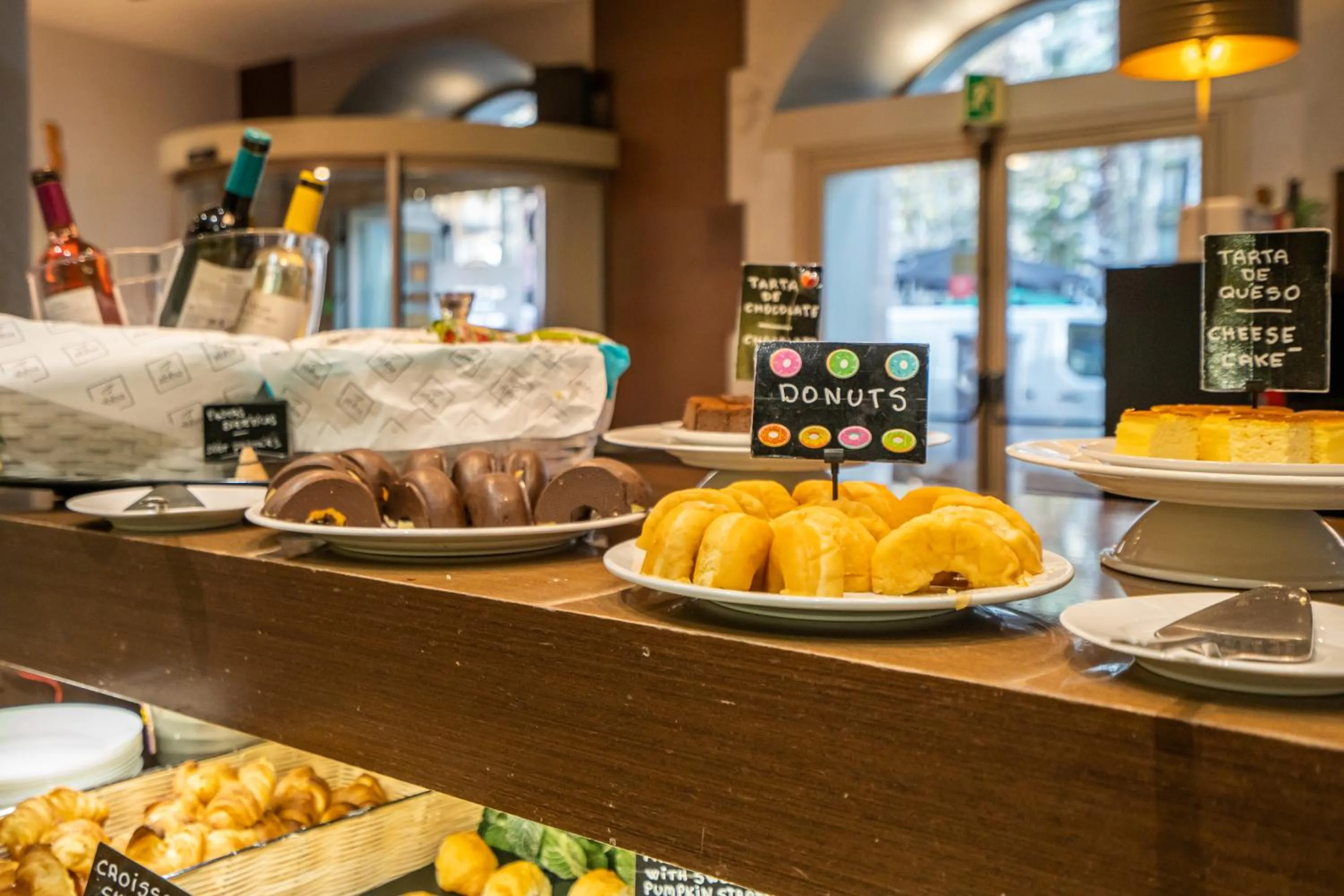 Buffet breakfast in Abba Rambla Hotel