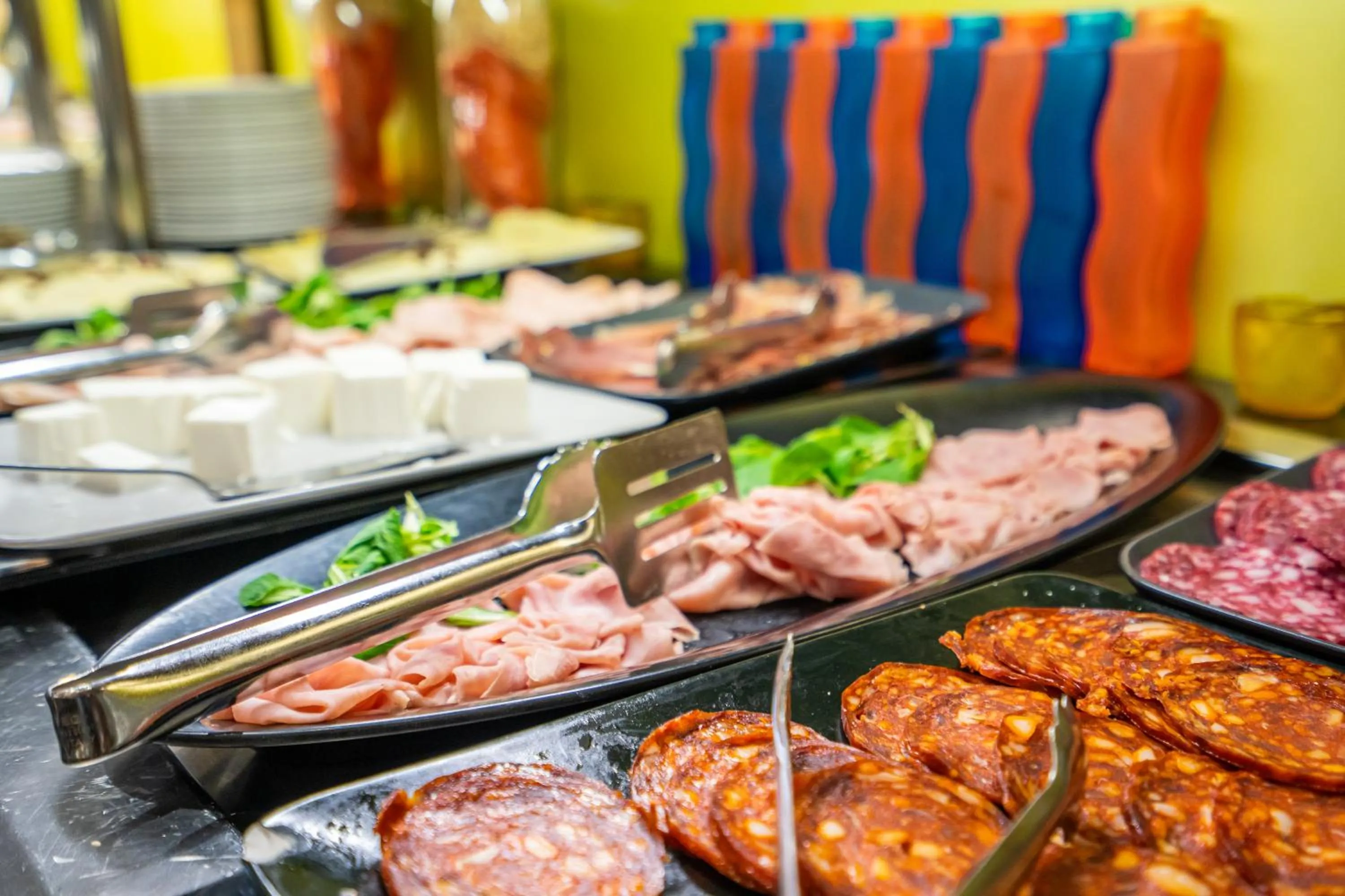 Buffet breakfast in Abba Rambla Hotel