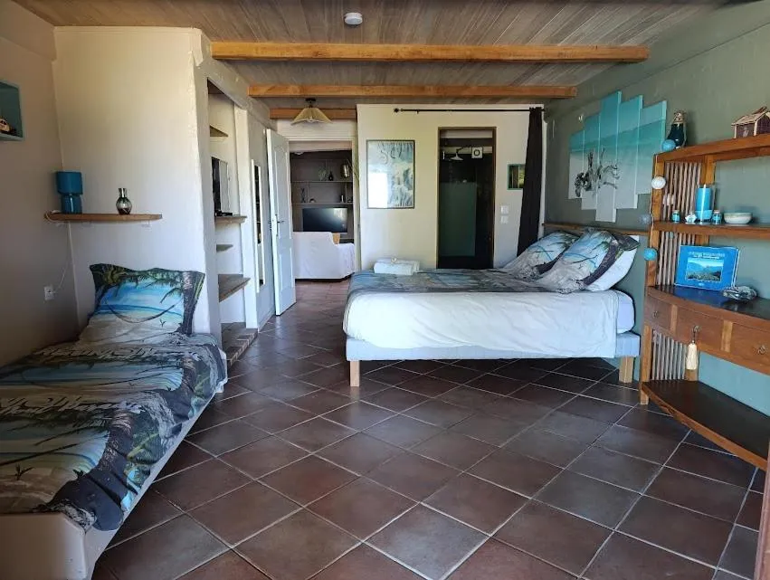 Bed in Villa Baies Roses