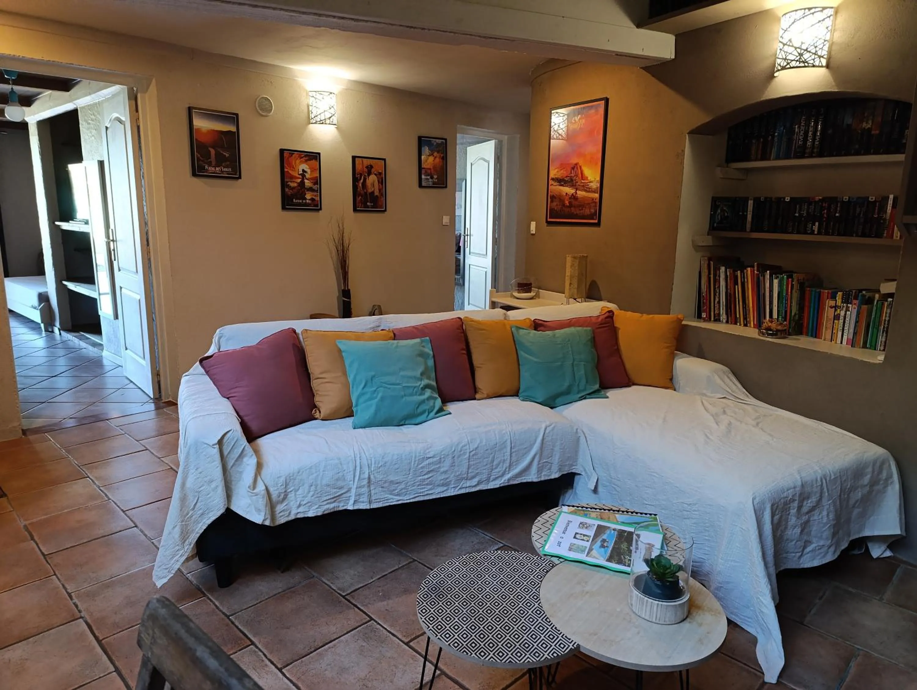 Bed in Villa Baies Roses