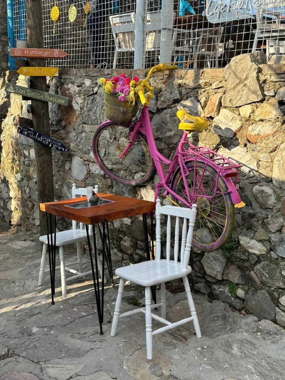 Decorative detail in Eski Datça Pansiyon