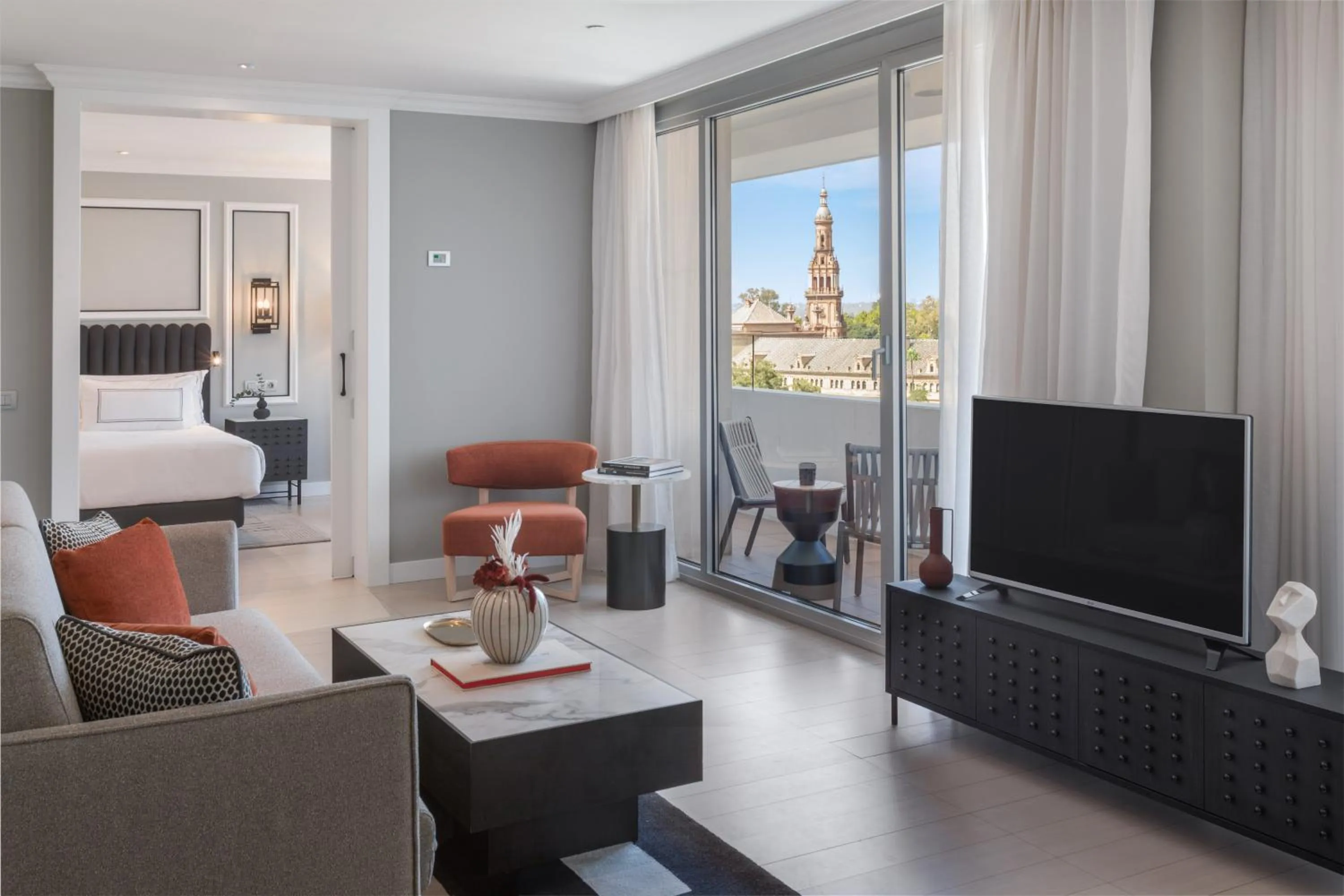 Living room in Melia Sevilla