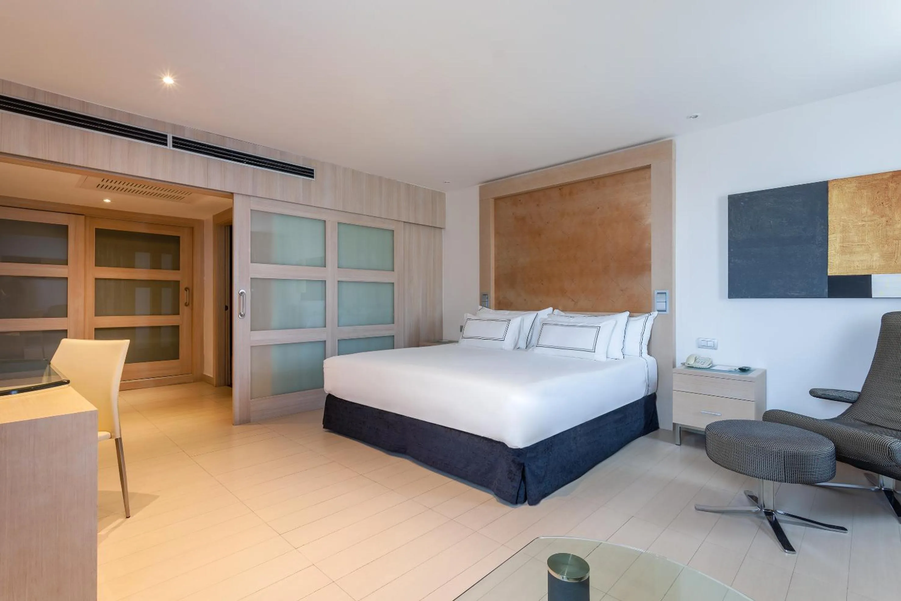 Bed in Melia Sevilla