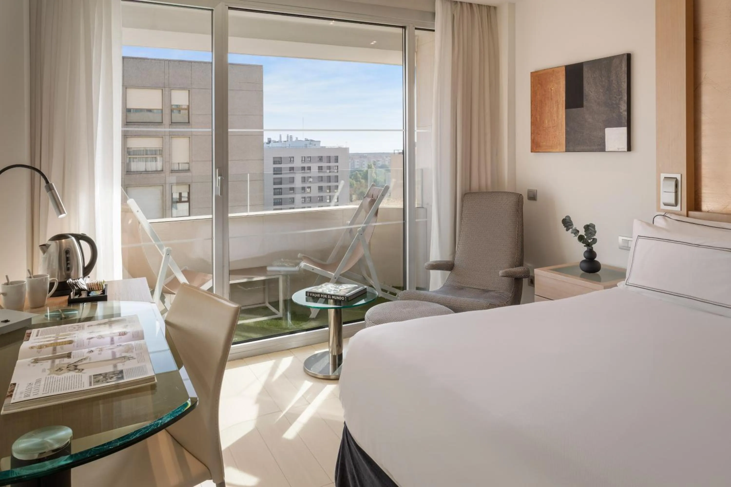 Bed in Melia Sevilla