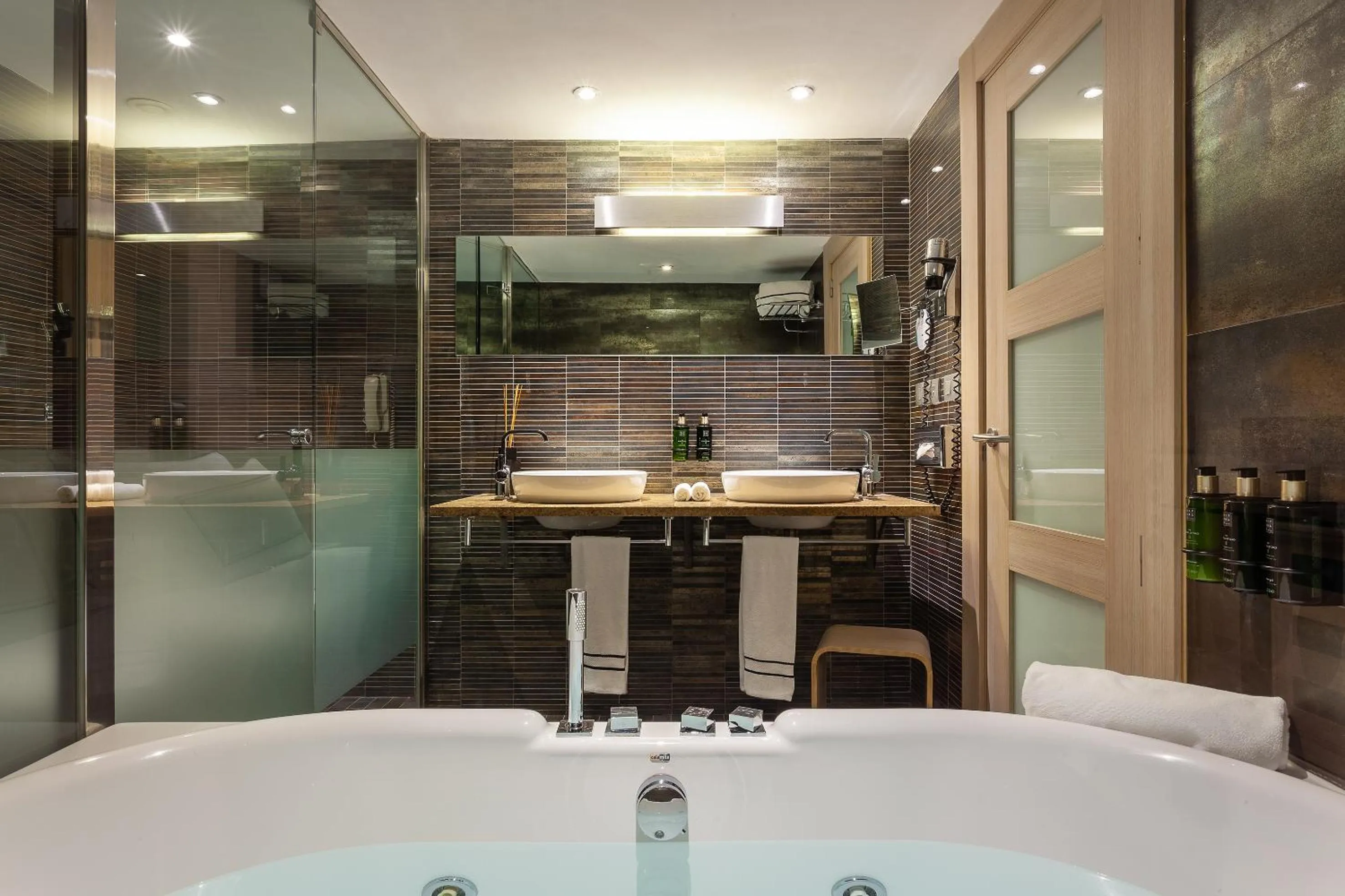 Bathroom in Melia Sevilla