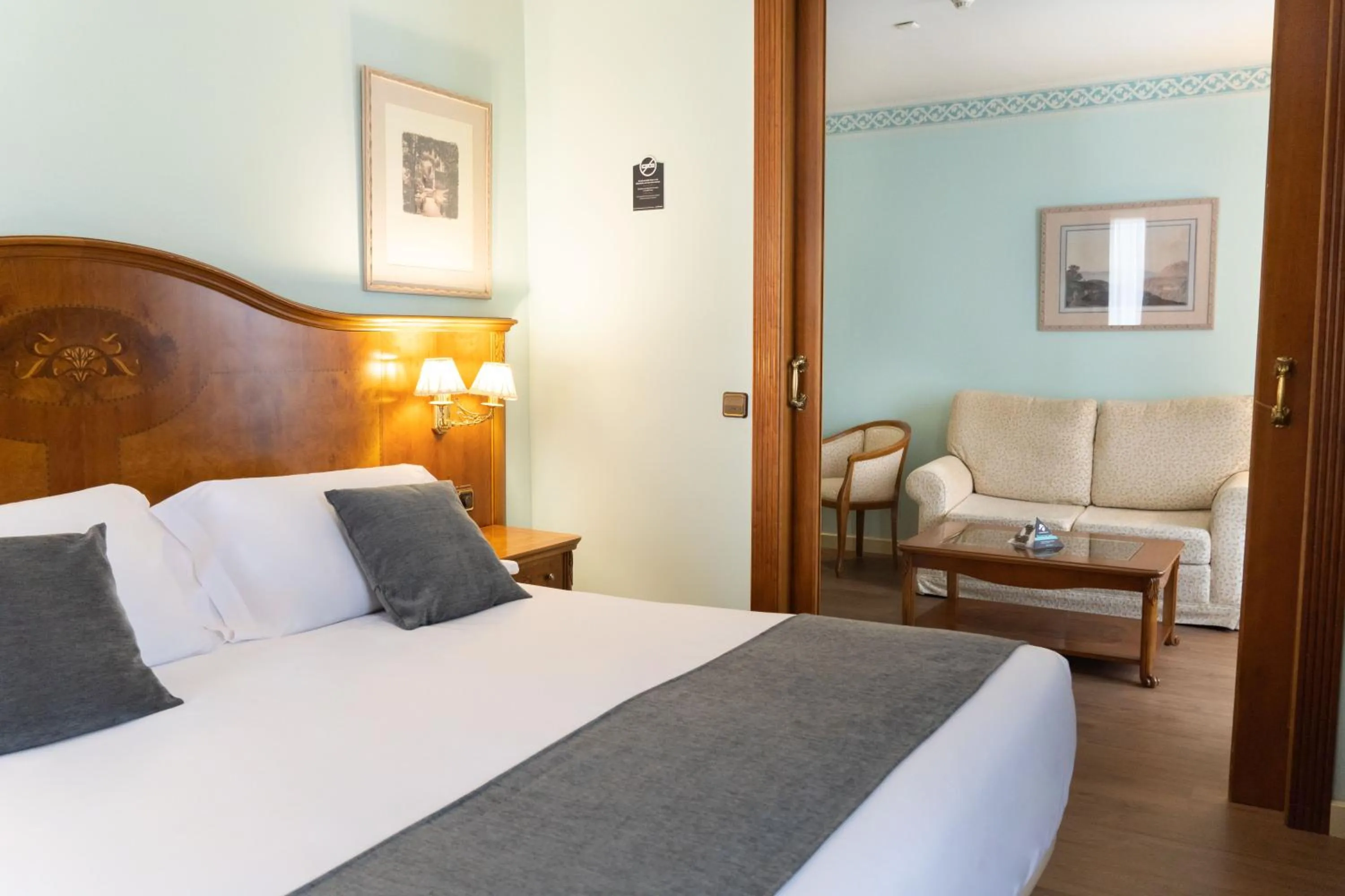 Bedroom, Bed in Hotel Alda Mercado de Zamora