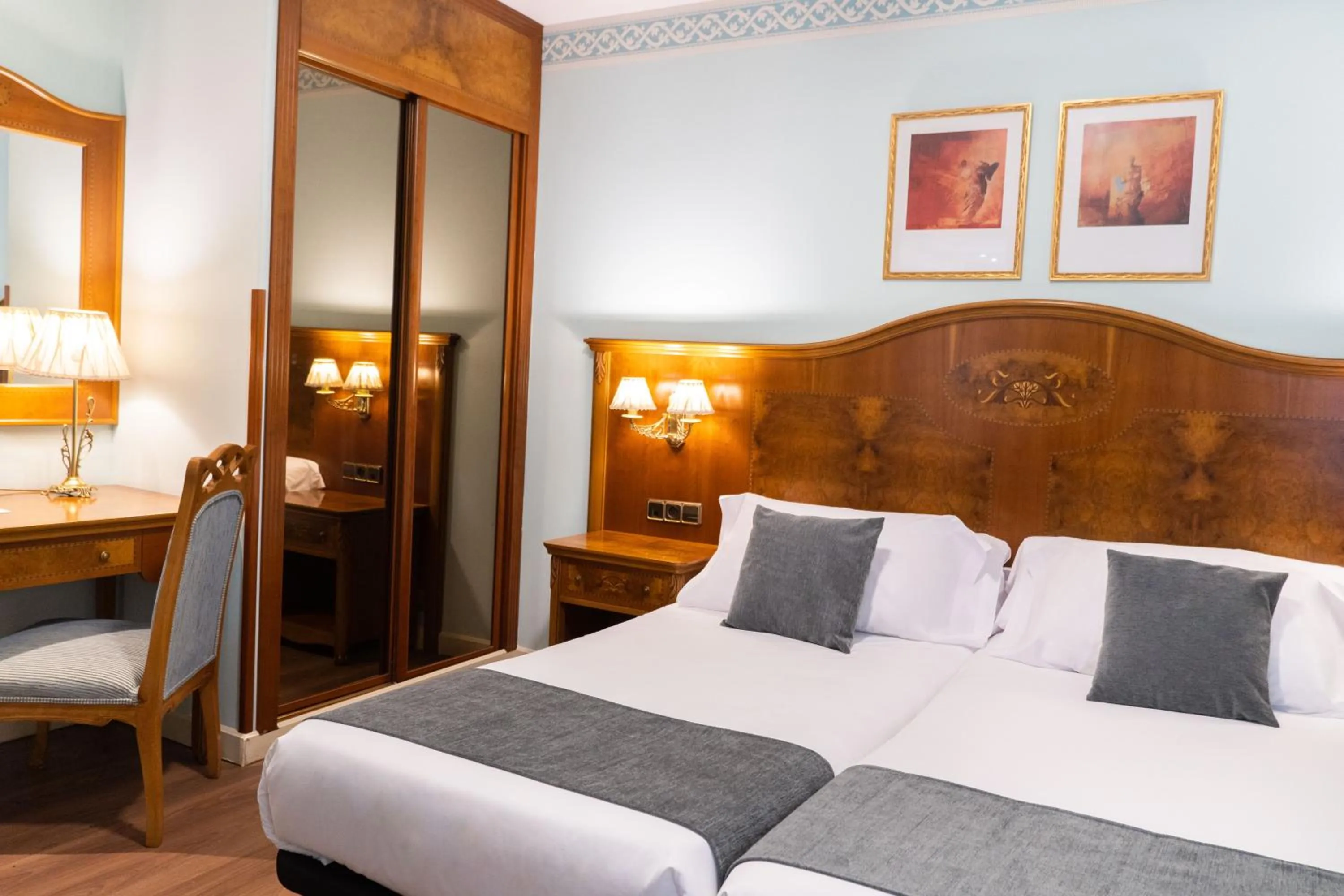 Bed in Hotel Alda Mercado de Zamora