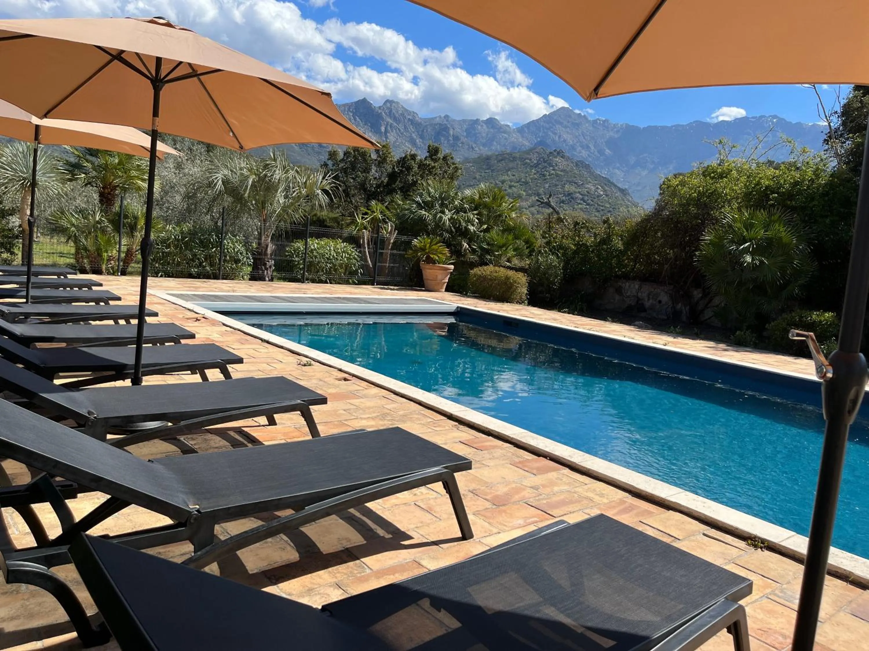 Swimming pool in Domaine du Reginu