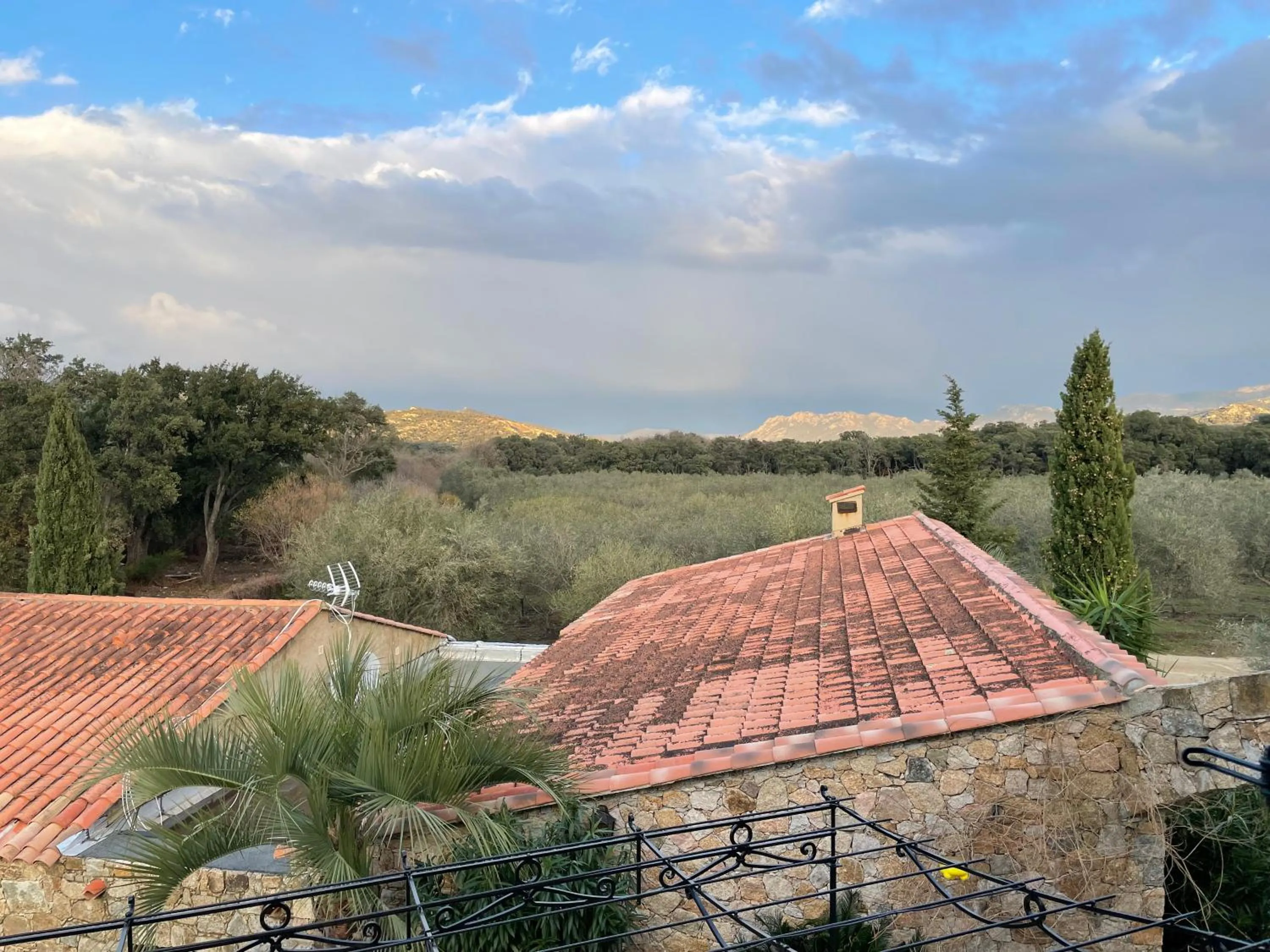 Natural landscape in Domaine du Reginu