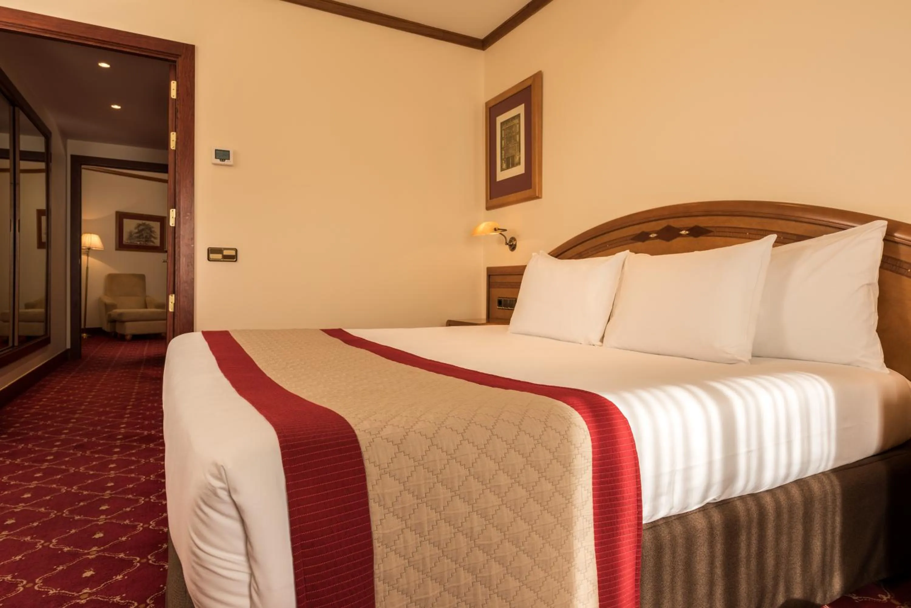 Bed in Eurostars Las Claras