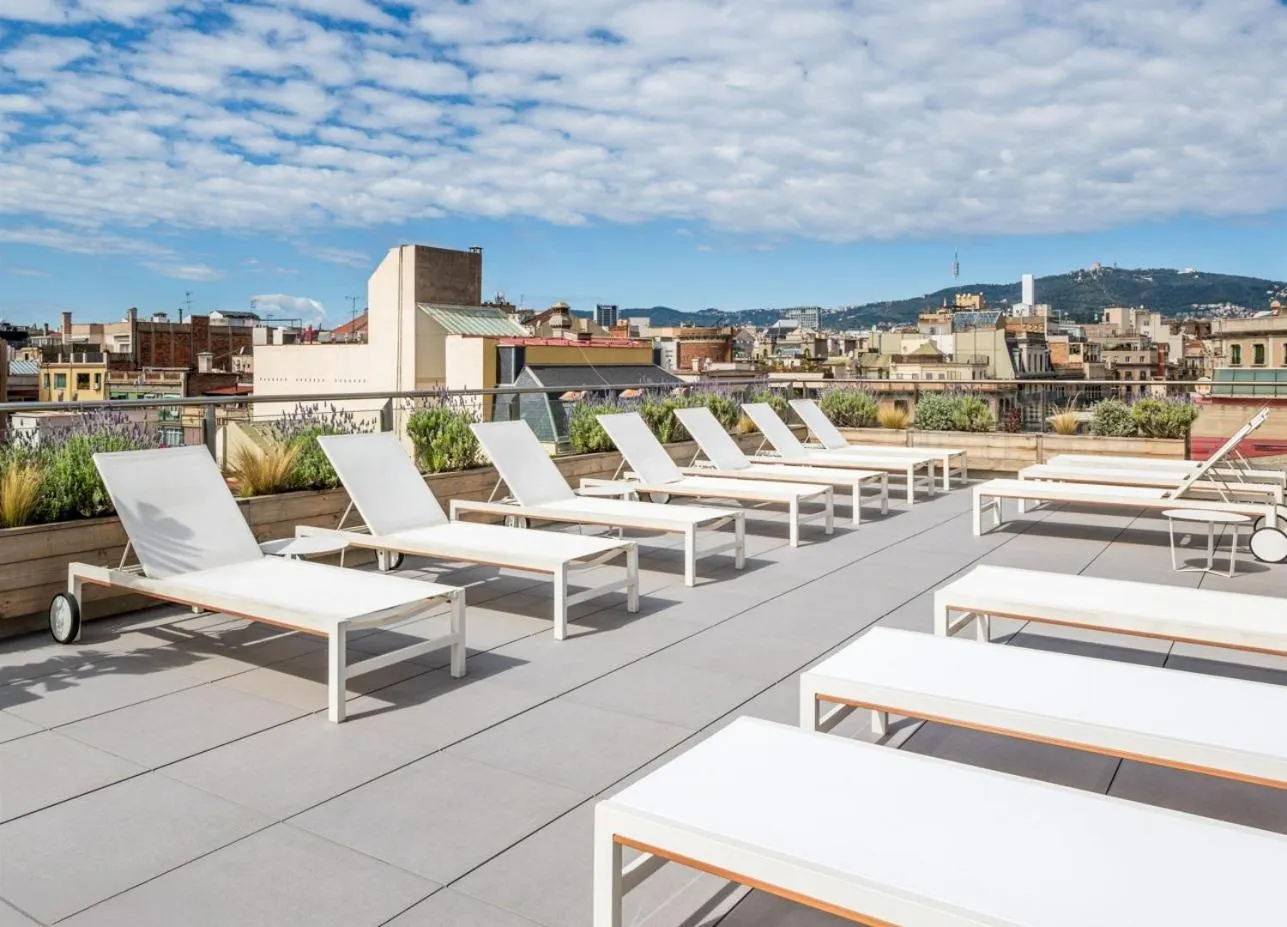 Balcony/Terrace in Gran Hotel Havana 4Sup by Escampa Hotels