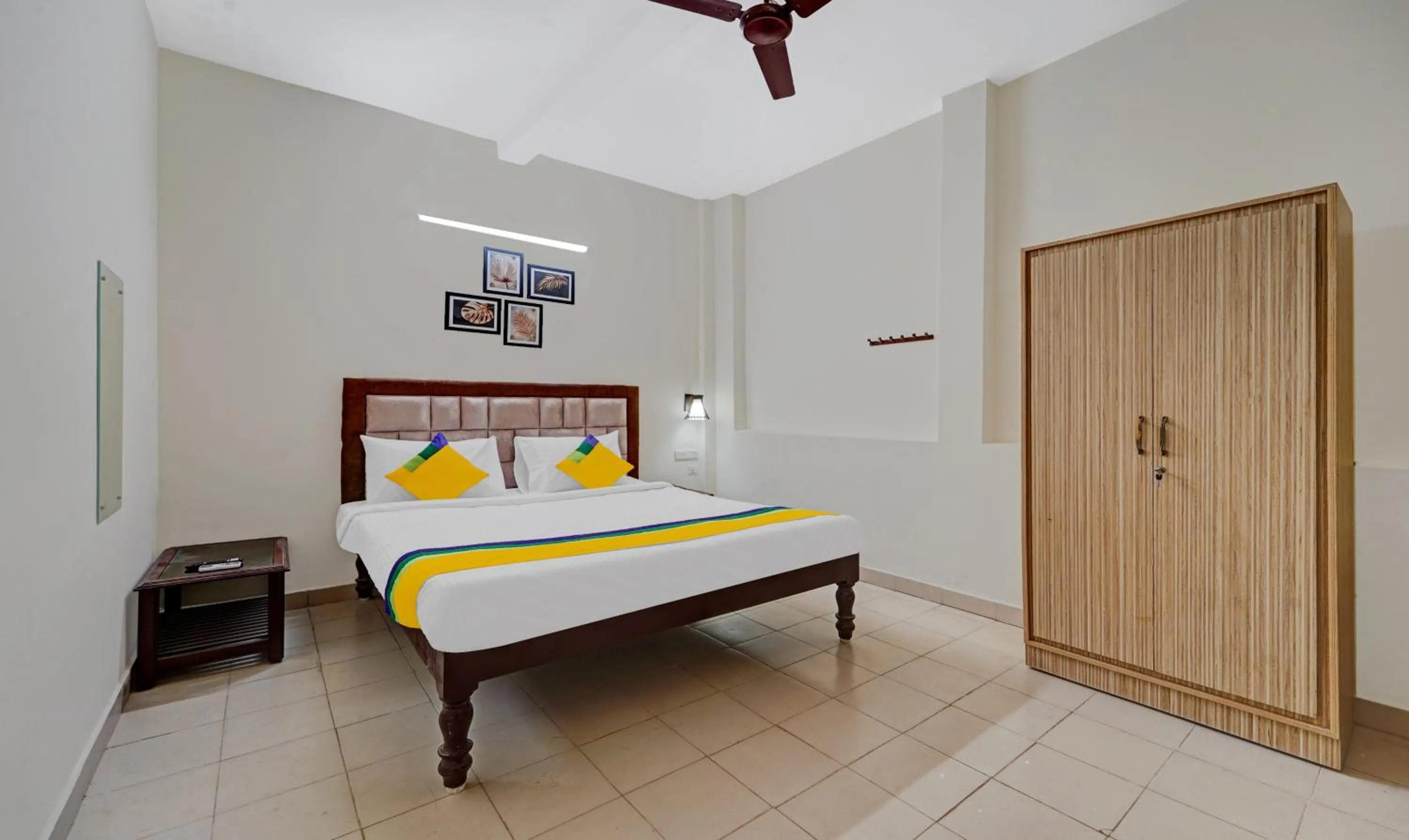 Bedroom, Bed in Itsy Hotels Green Villaa, 2 Km From Pondicherry Railway Station