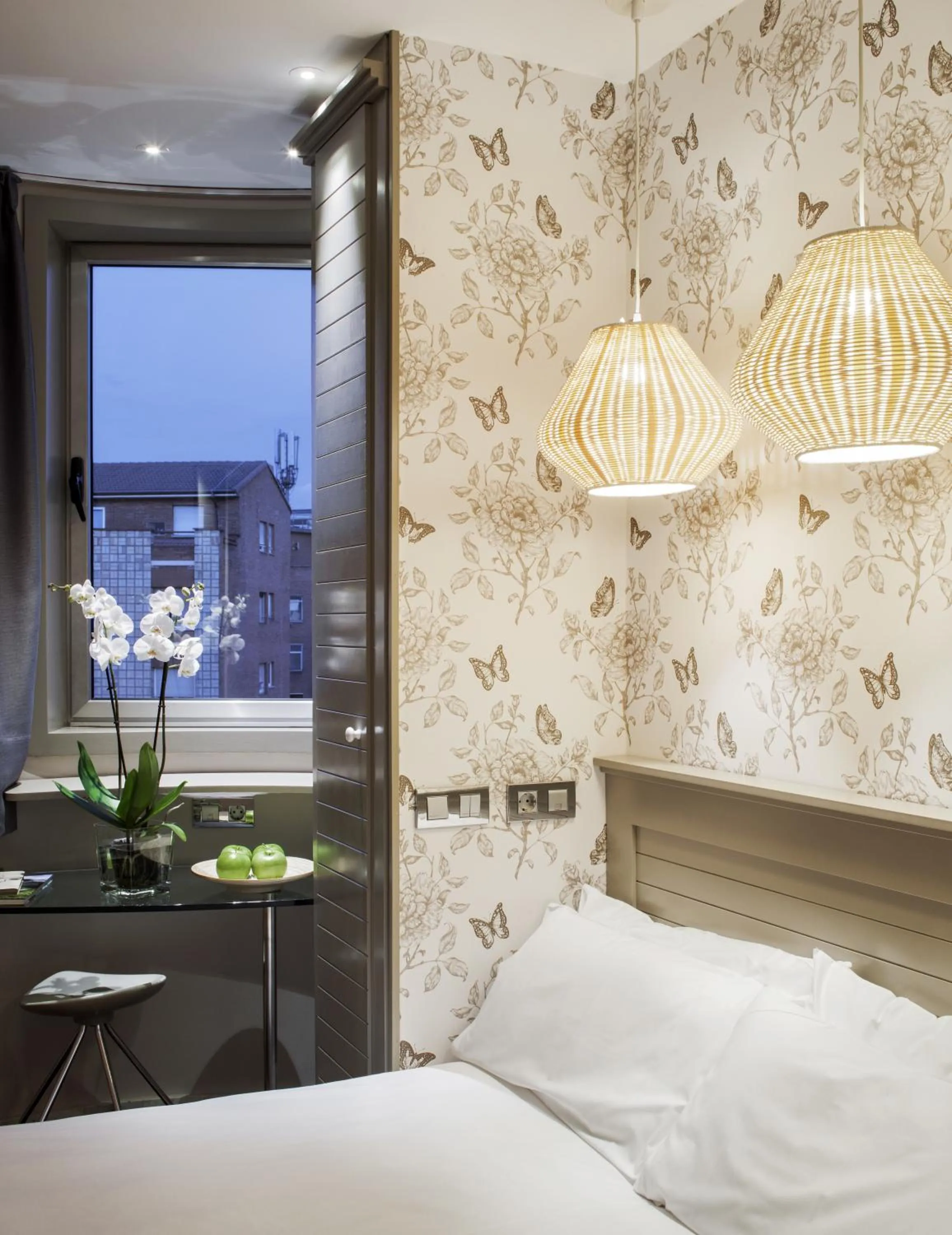 Decorative detail, Bed in Hotel Nature Oviedo