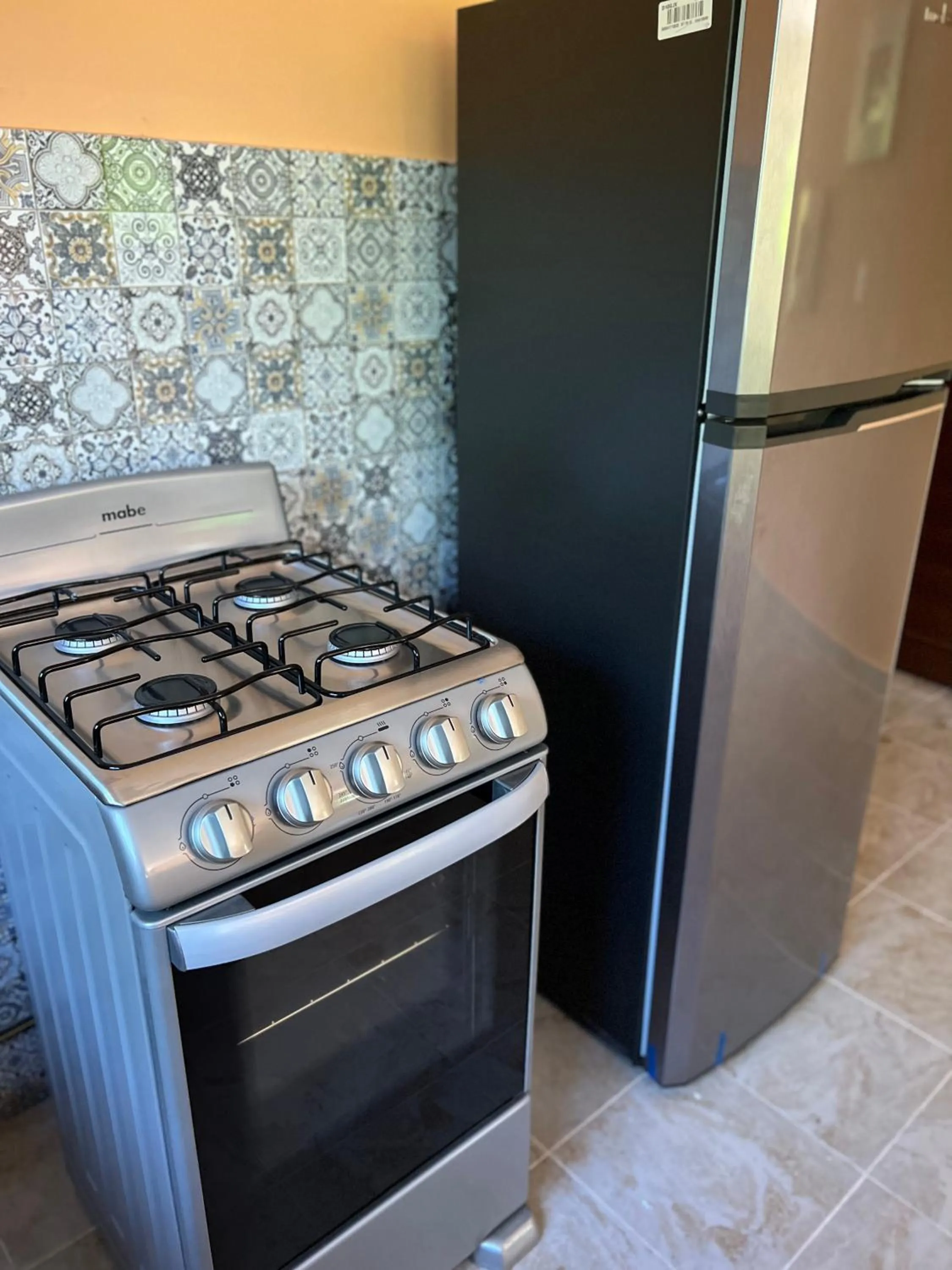 Kitchen or kitchenette in Bliss Apartments Holbox