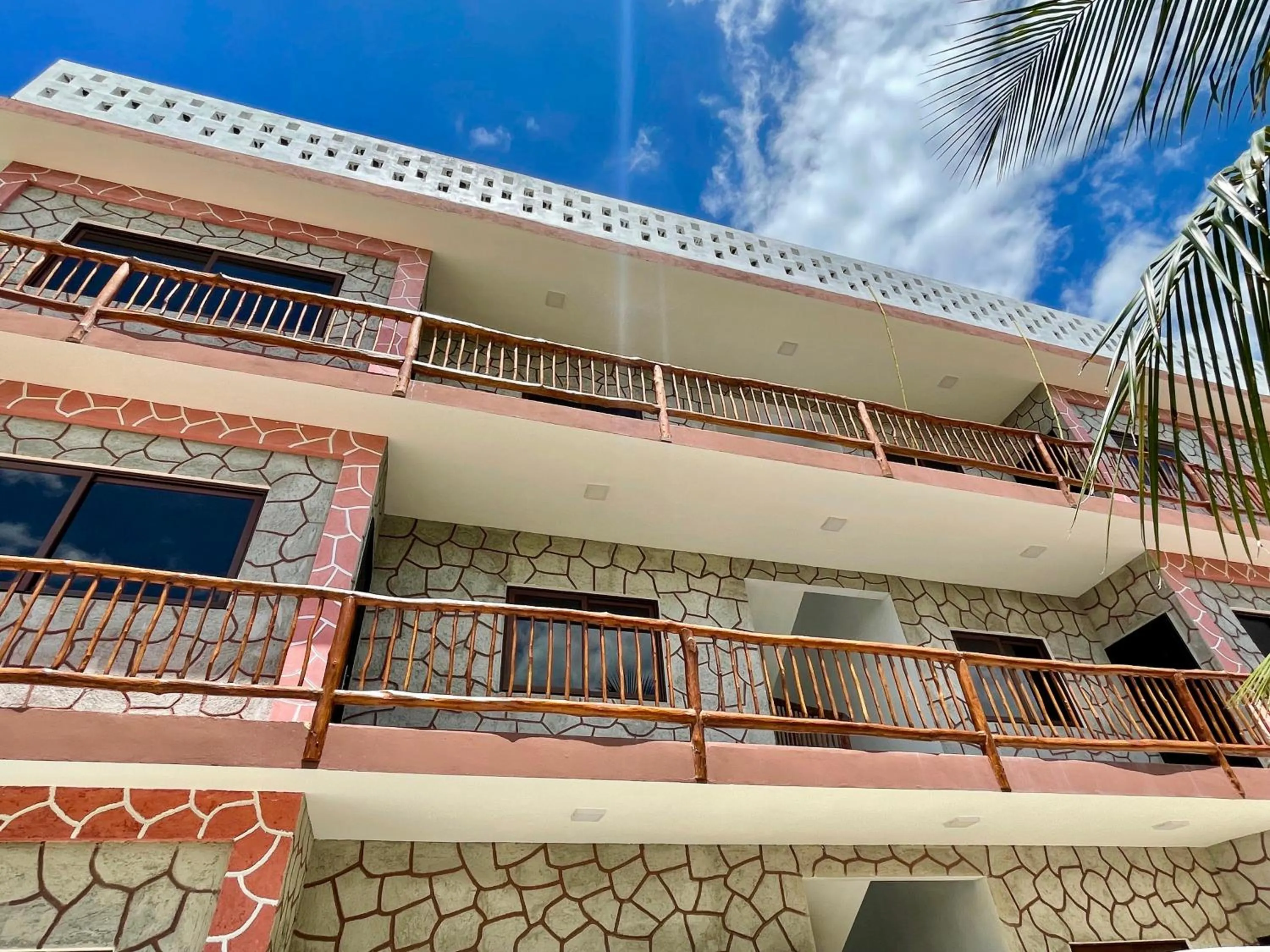 Property building in Bliss Apartments Holbox