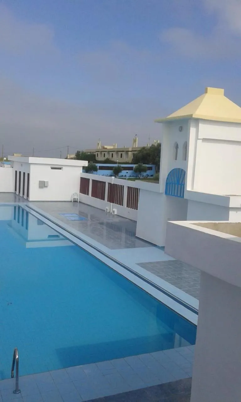 Swimming pool in Hôtel Briech & Spa